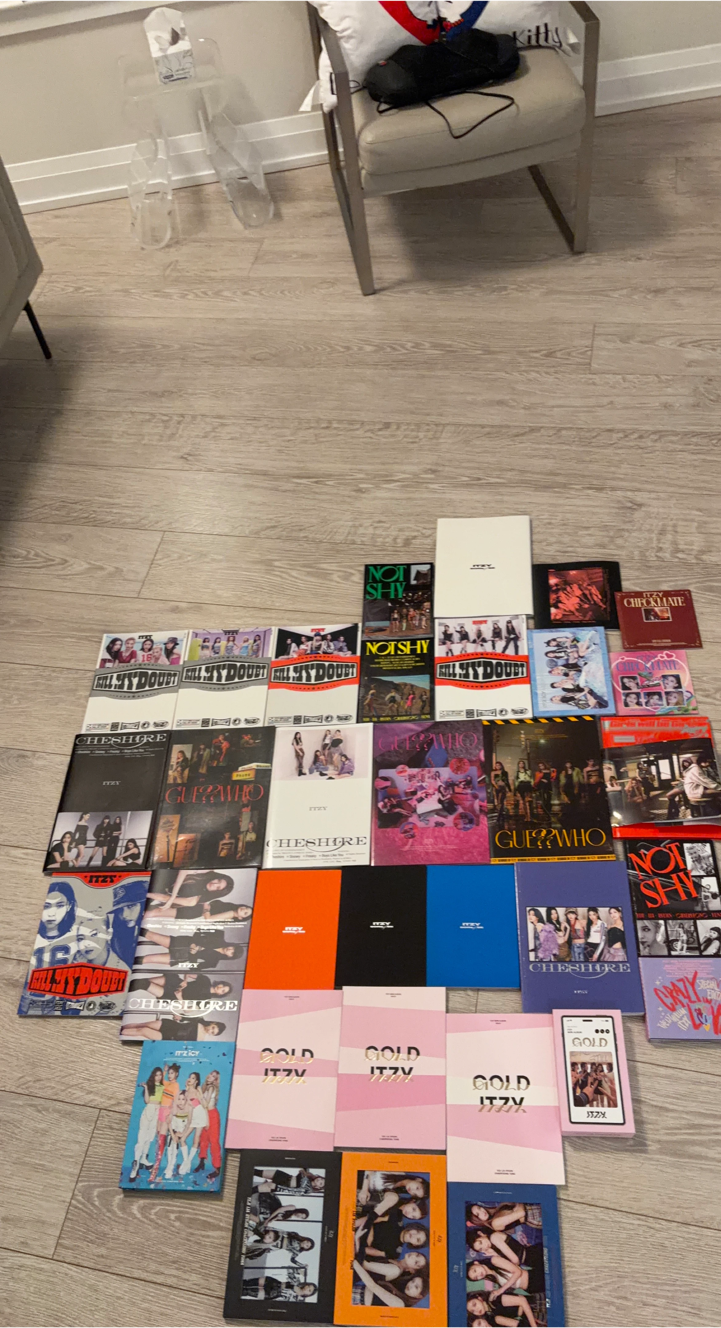 ITZY Album Collection