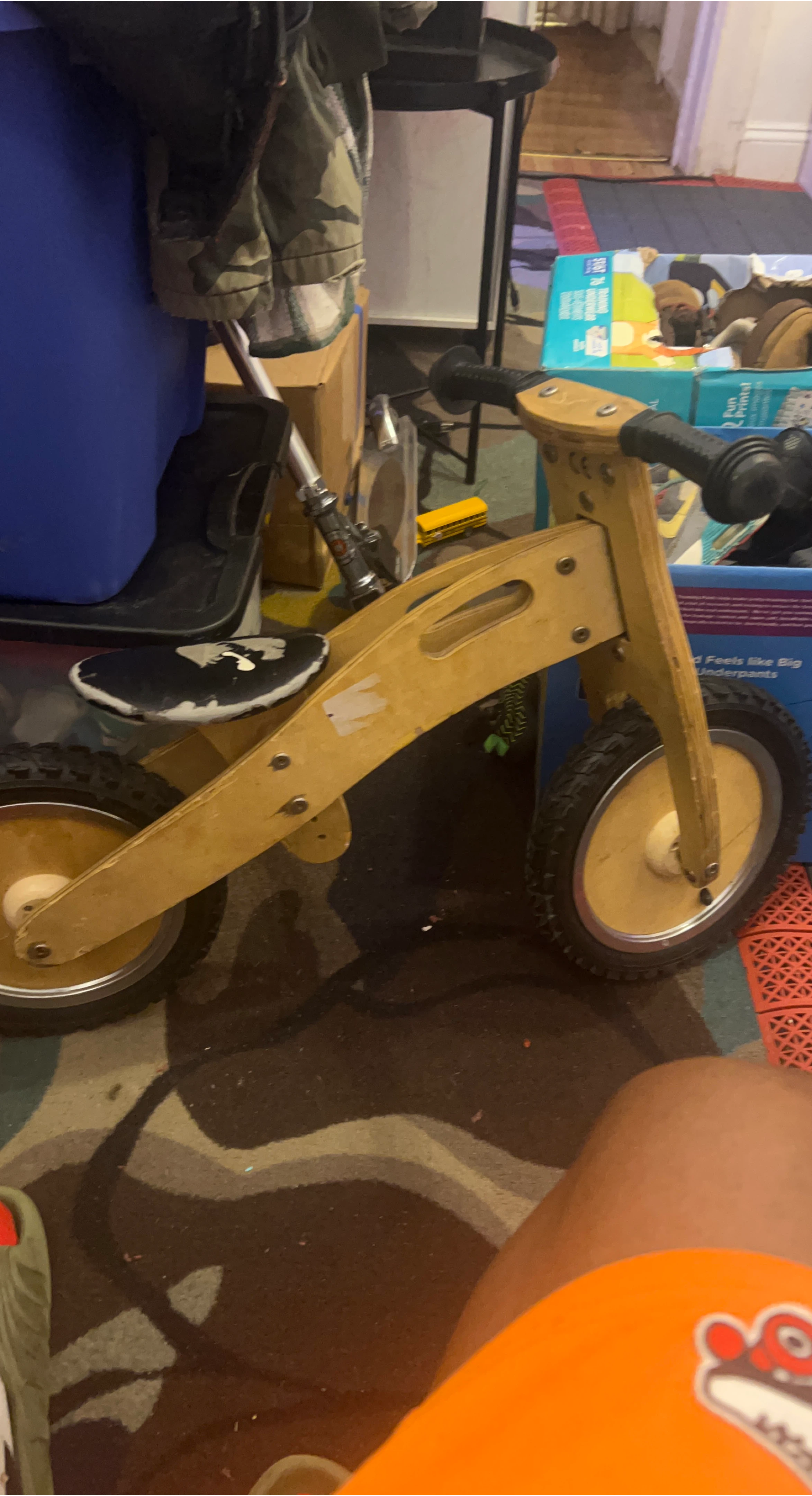 Wooden Balance Bike