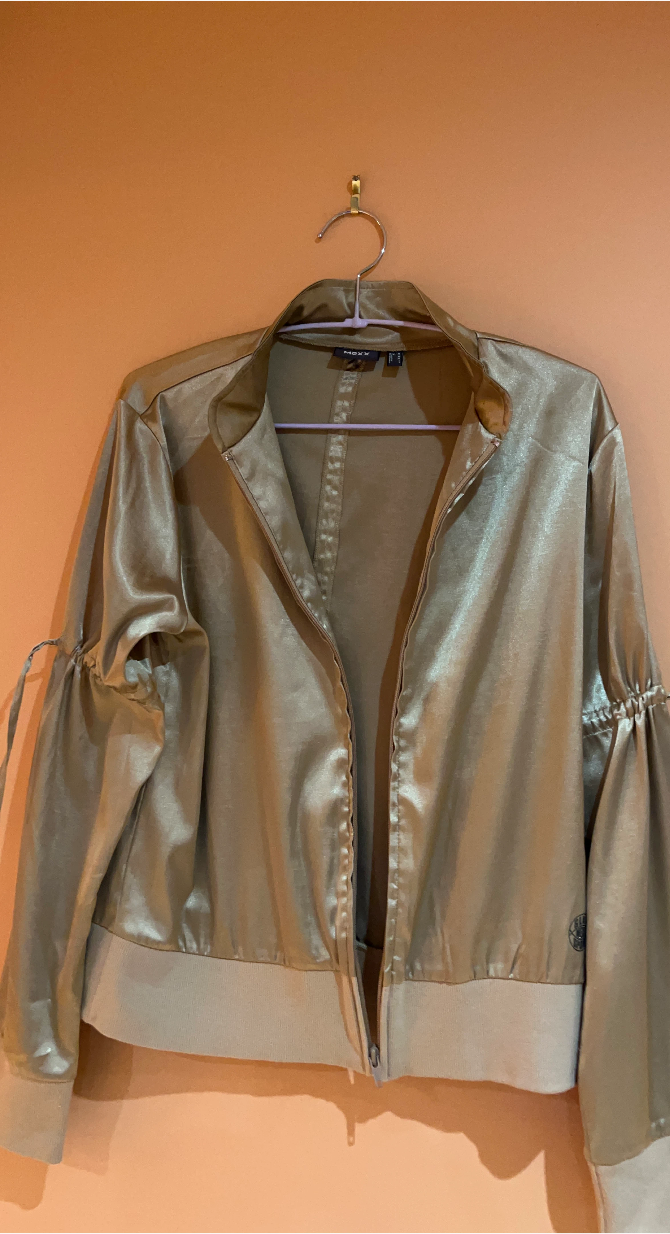 Mexx Gold Bomber Jacket - Size 36