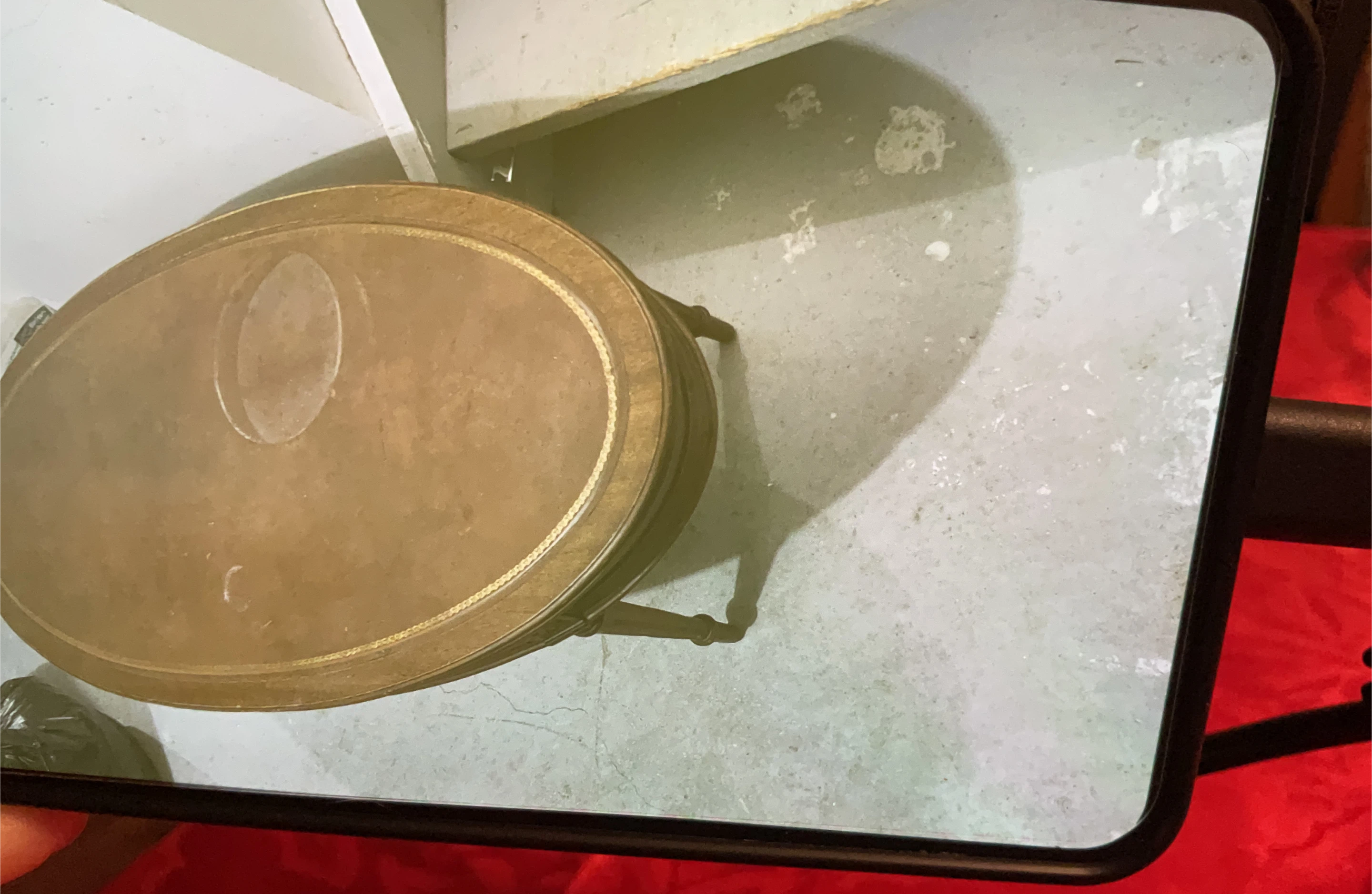 Oval Coffee Table - Vintage Style