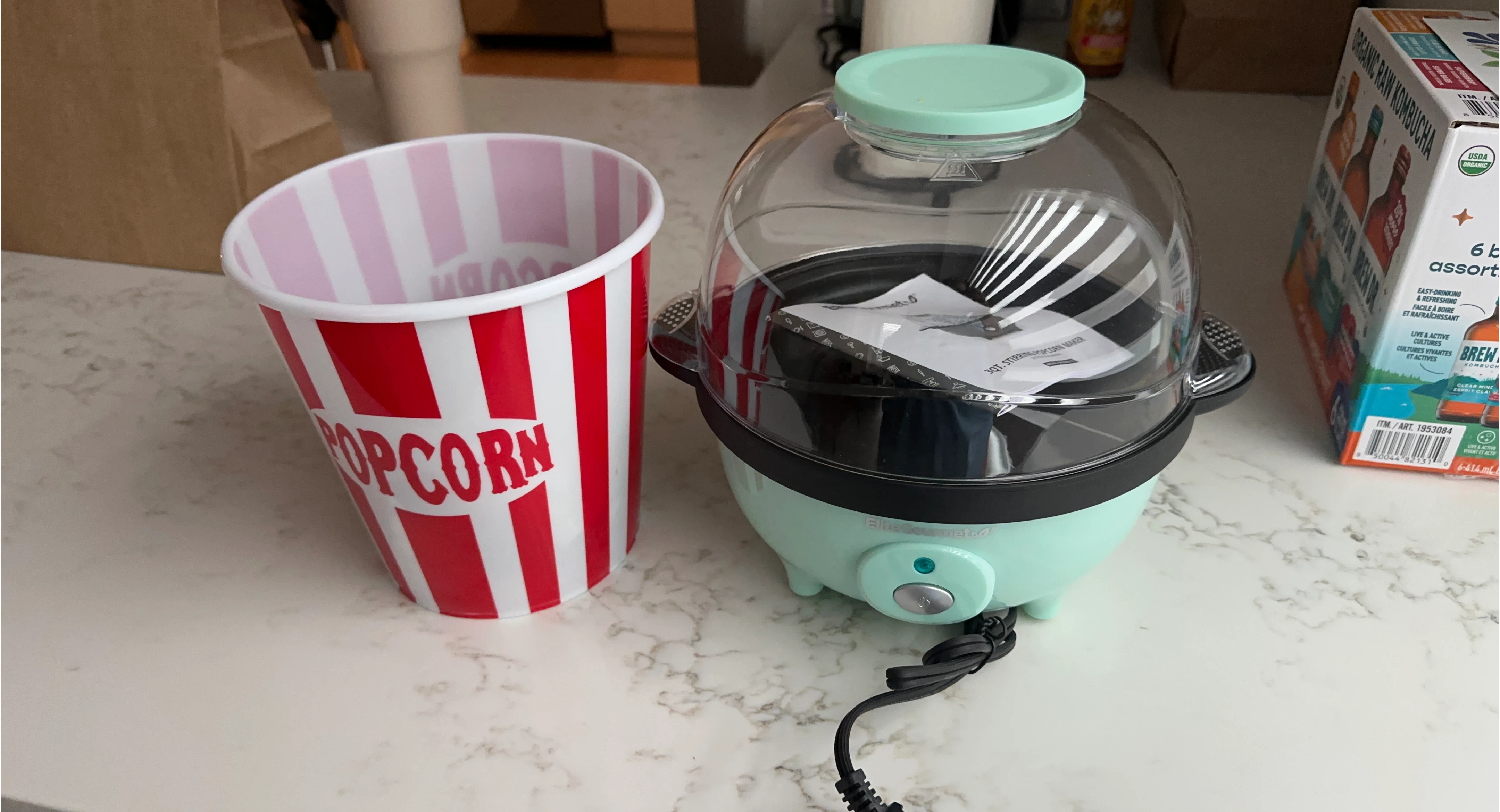Popcorn Maker and bucket