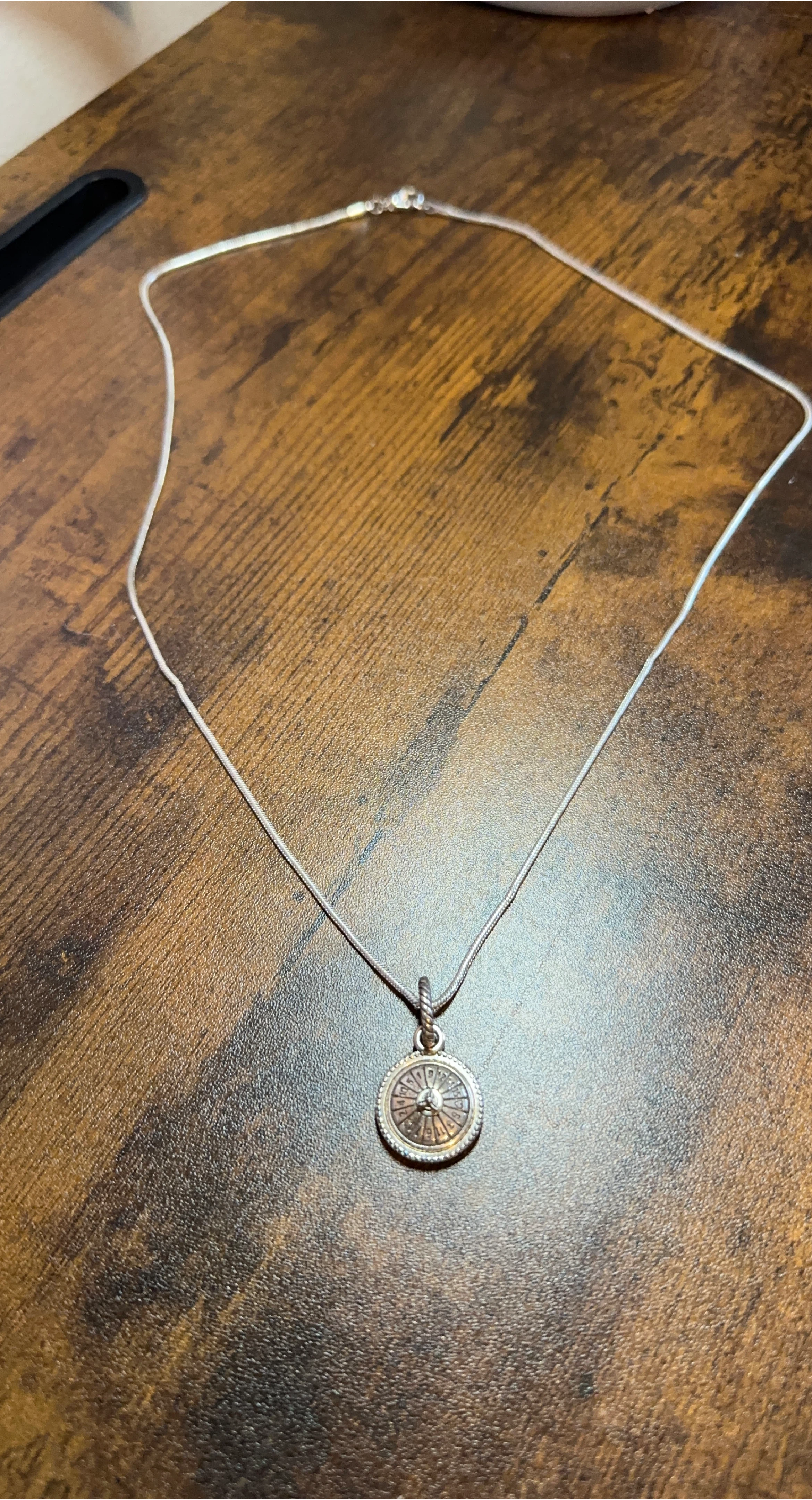 Roulette Necklace