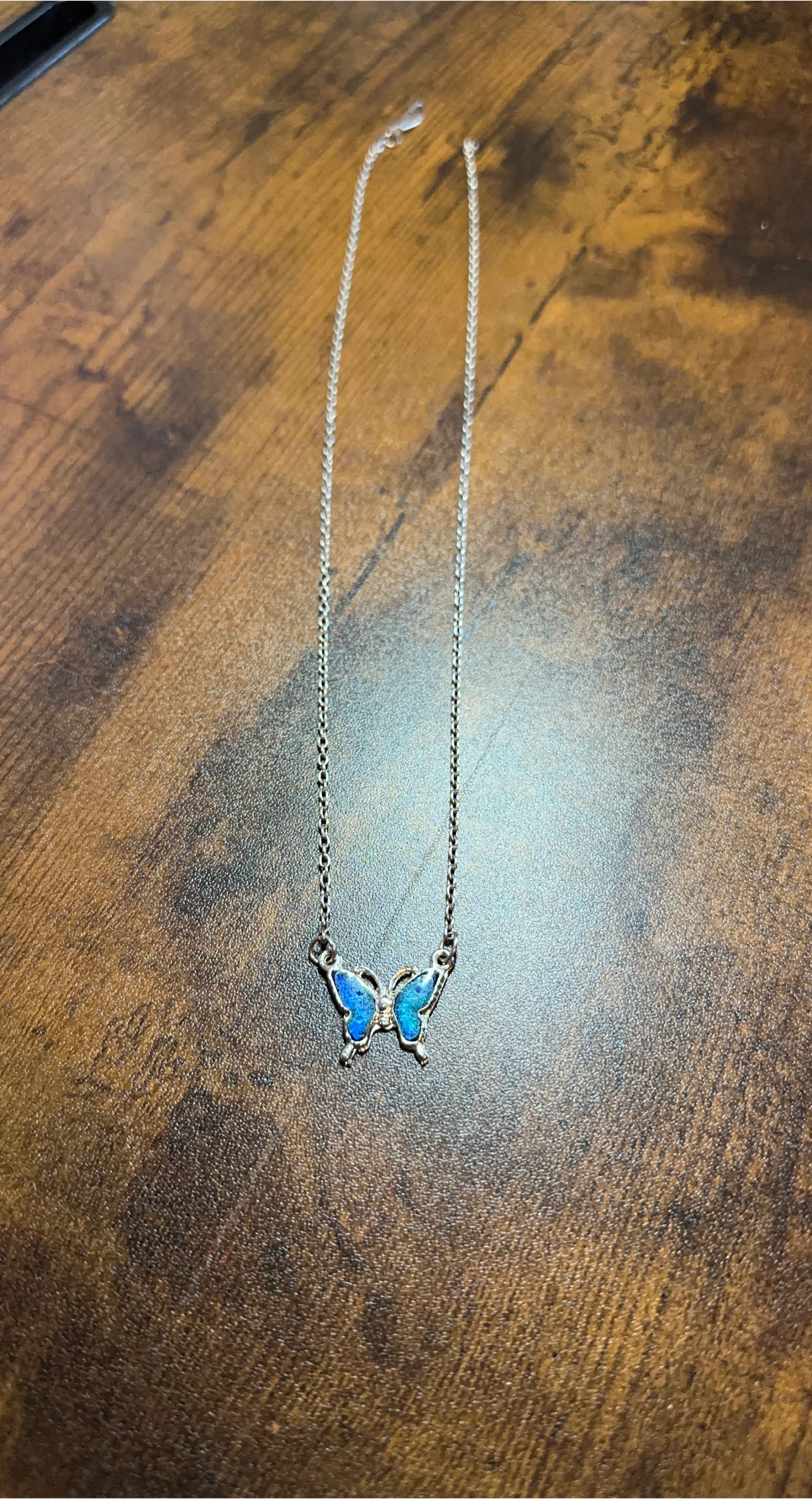 Butterfly Pendant Necklace