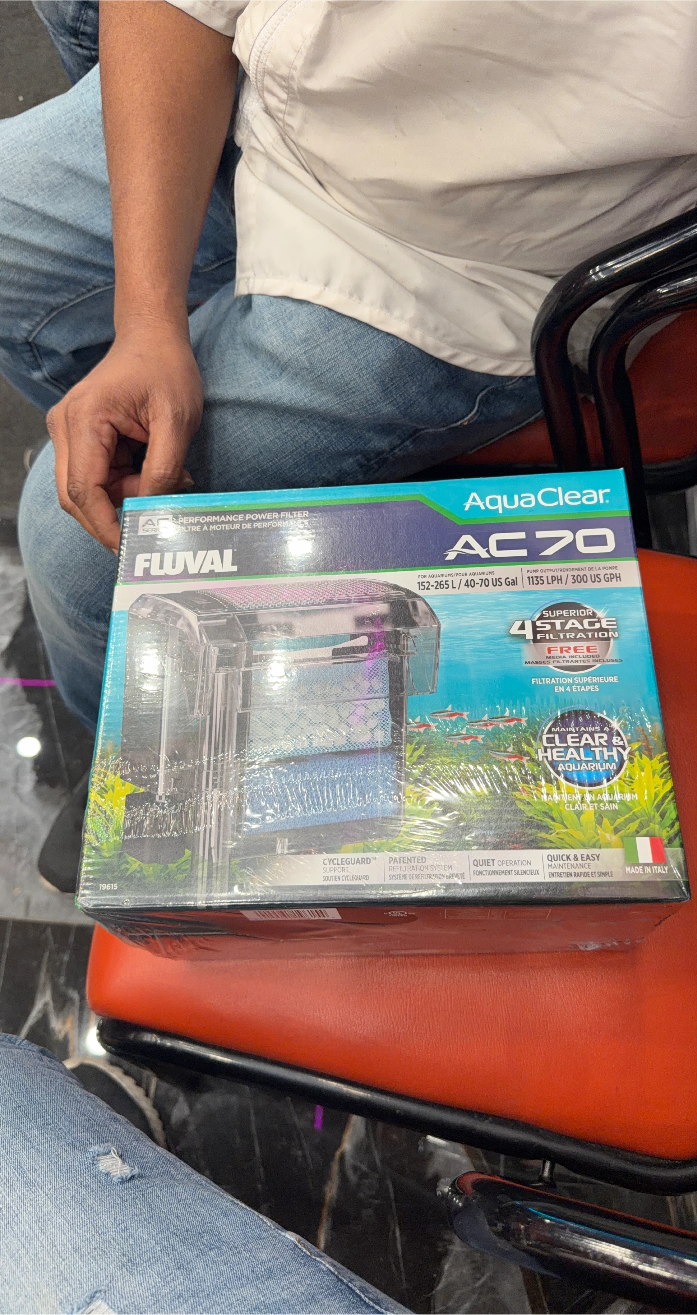 Fluval AquaClear AC70 Power Filter - New in Box!