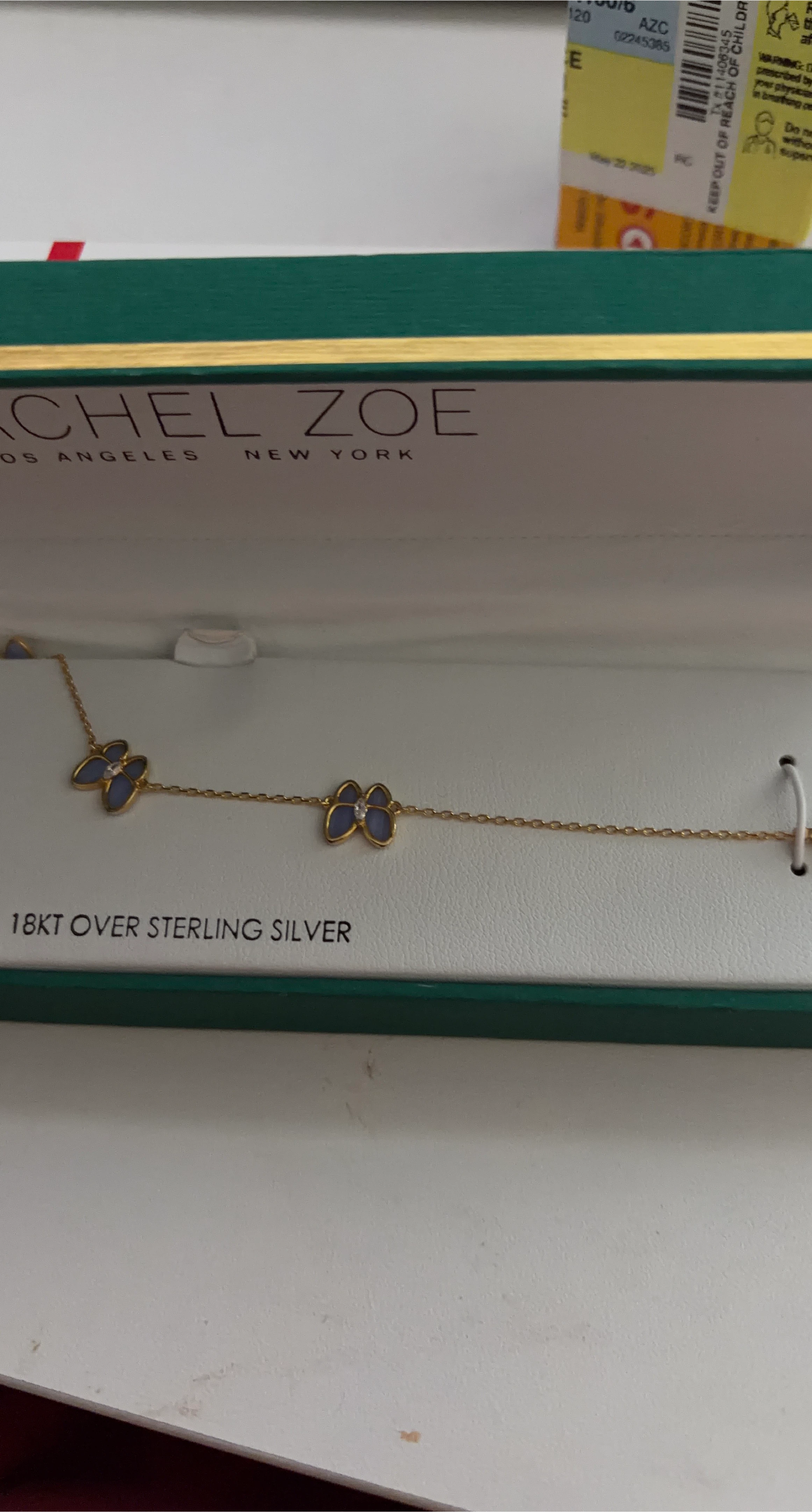 Rachel Zoe 18KT Gold Over Sterling Silver Necklace