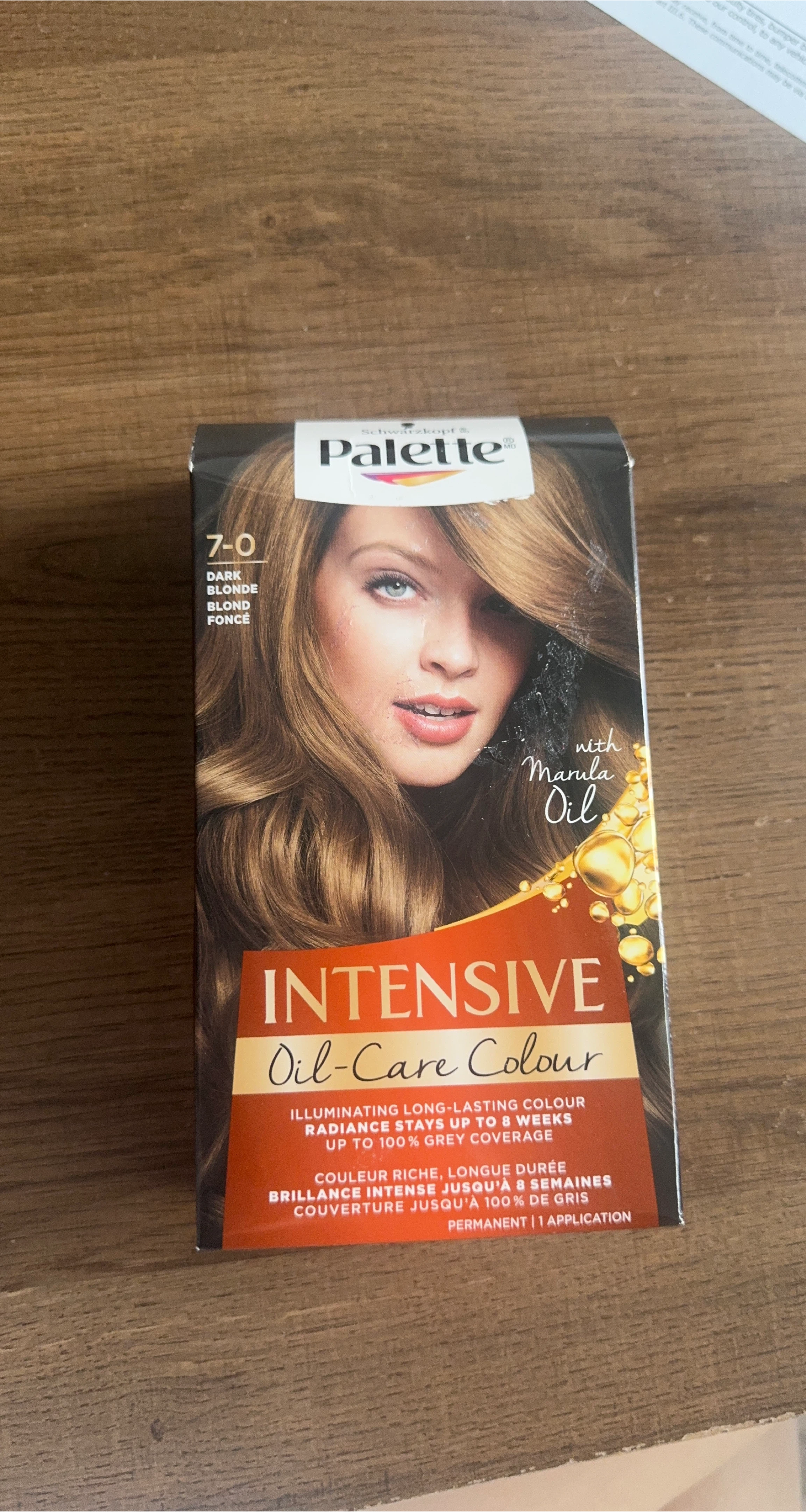 Schwarzkopf Palette Intensive Oil-Care Colour 7-0
