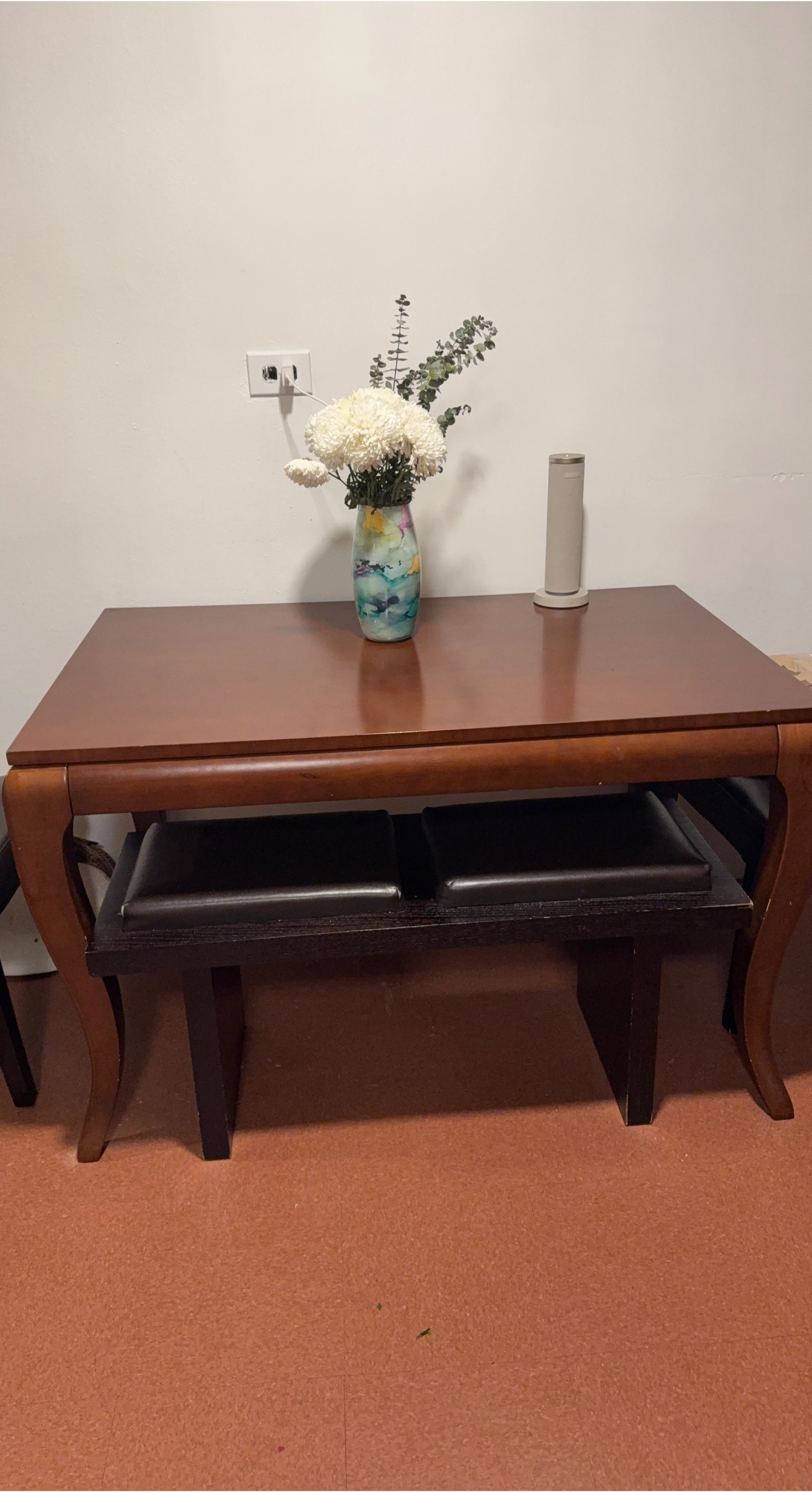 Dining Table with one bench