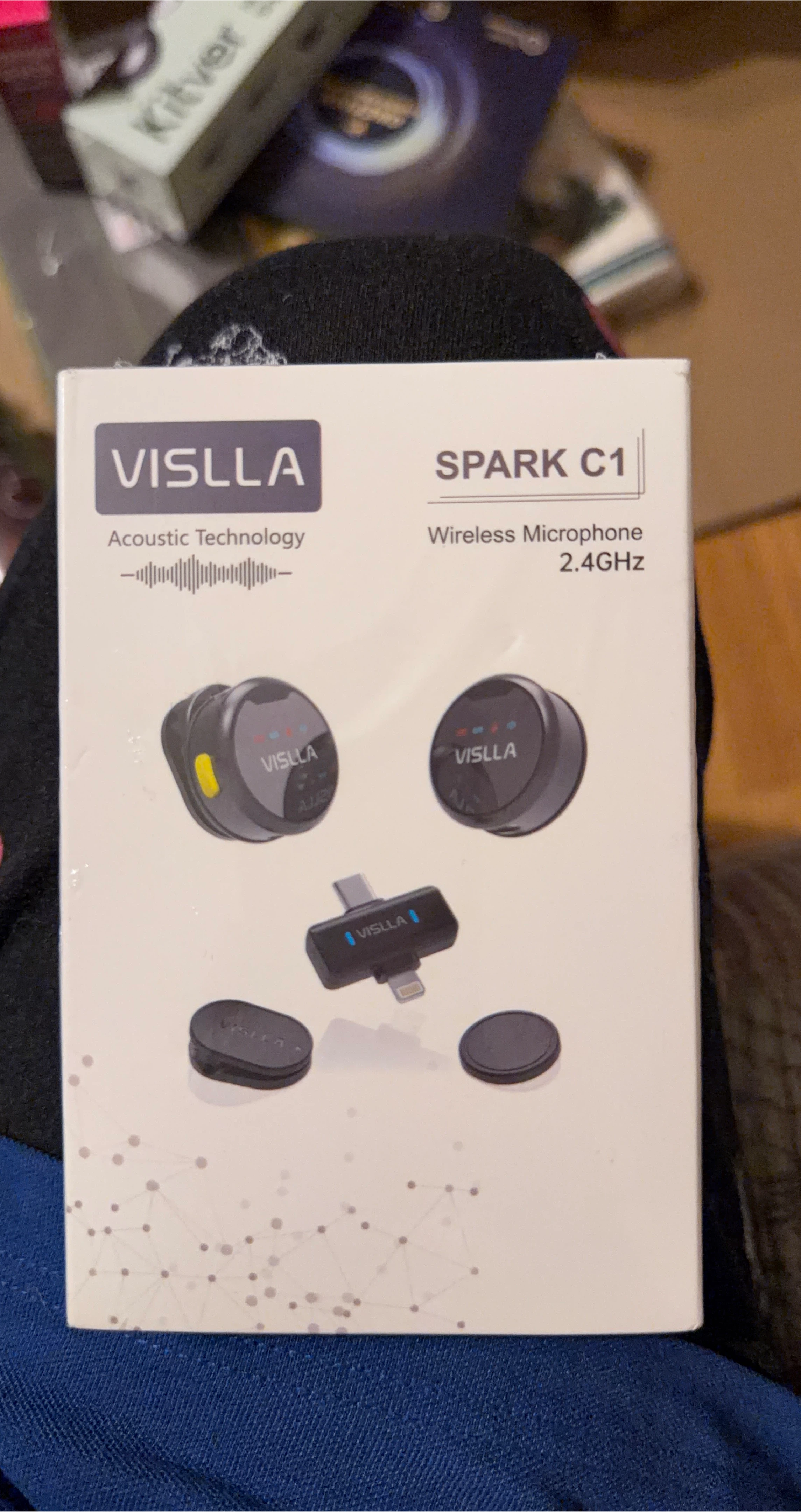 VISLLA Spark C1 Wireless Microphone 2.4GHz - New