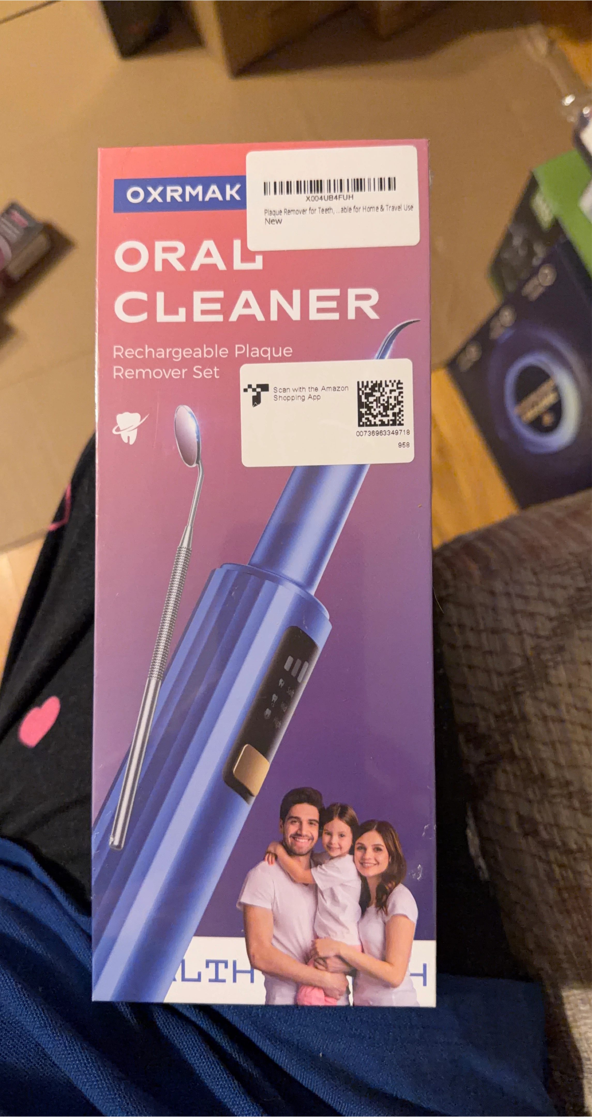 New OXRMAK Oral Cleaner Plaque Remover Set