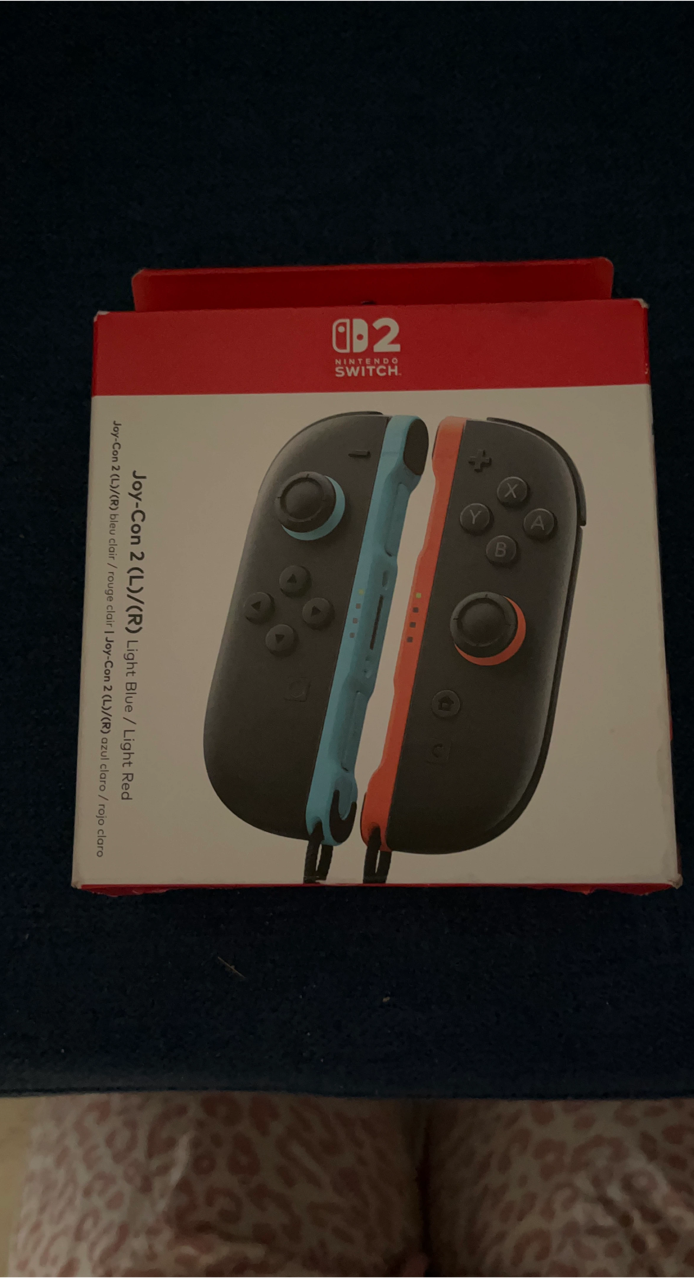 Nintendo Switch Joy-Con 2 (L)/(R) - Light Blue/Red