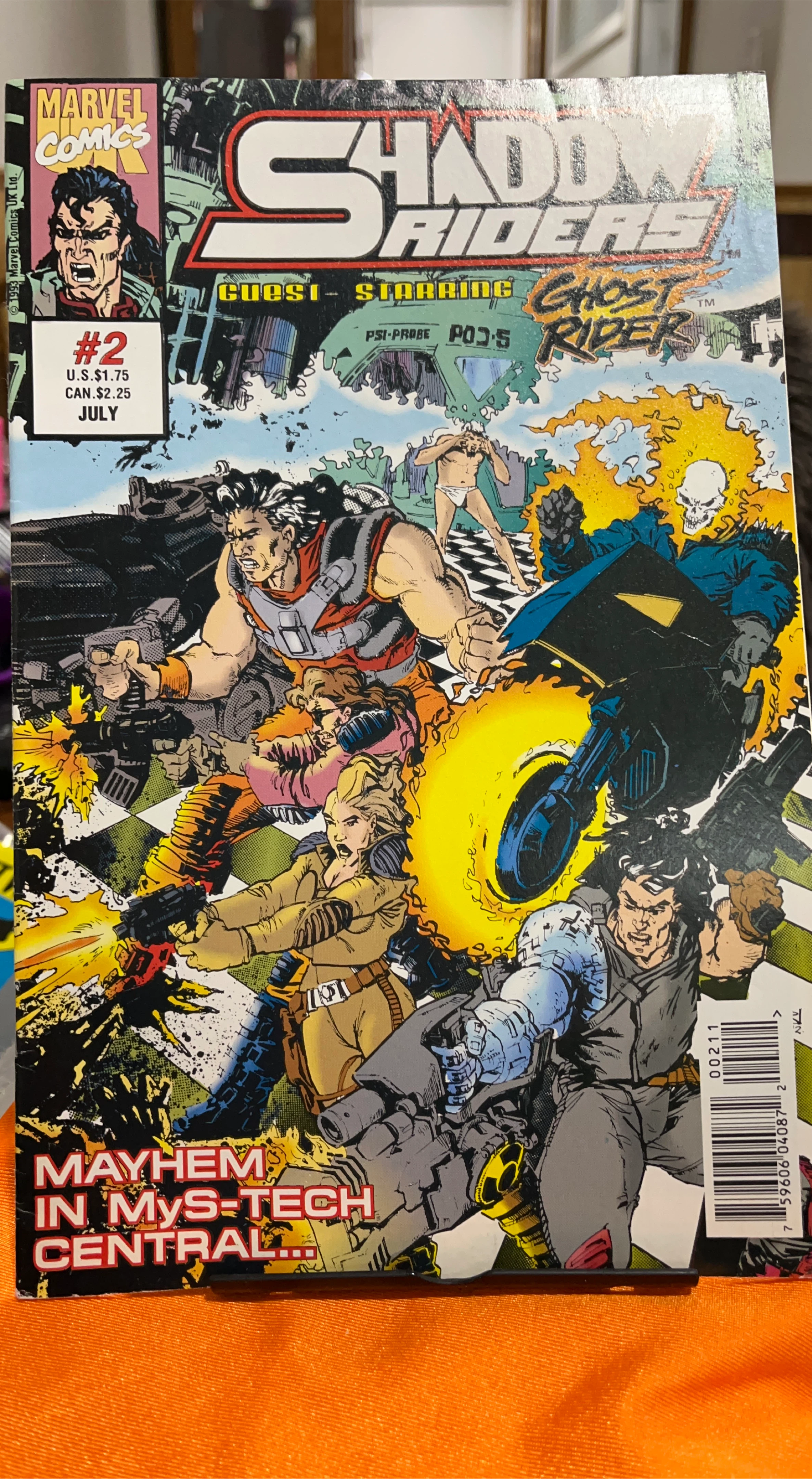 Shadow Riders #2 Marvel Comic Book