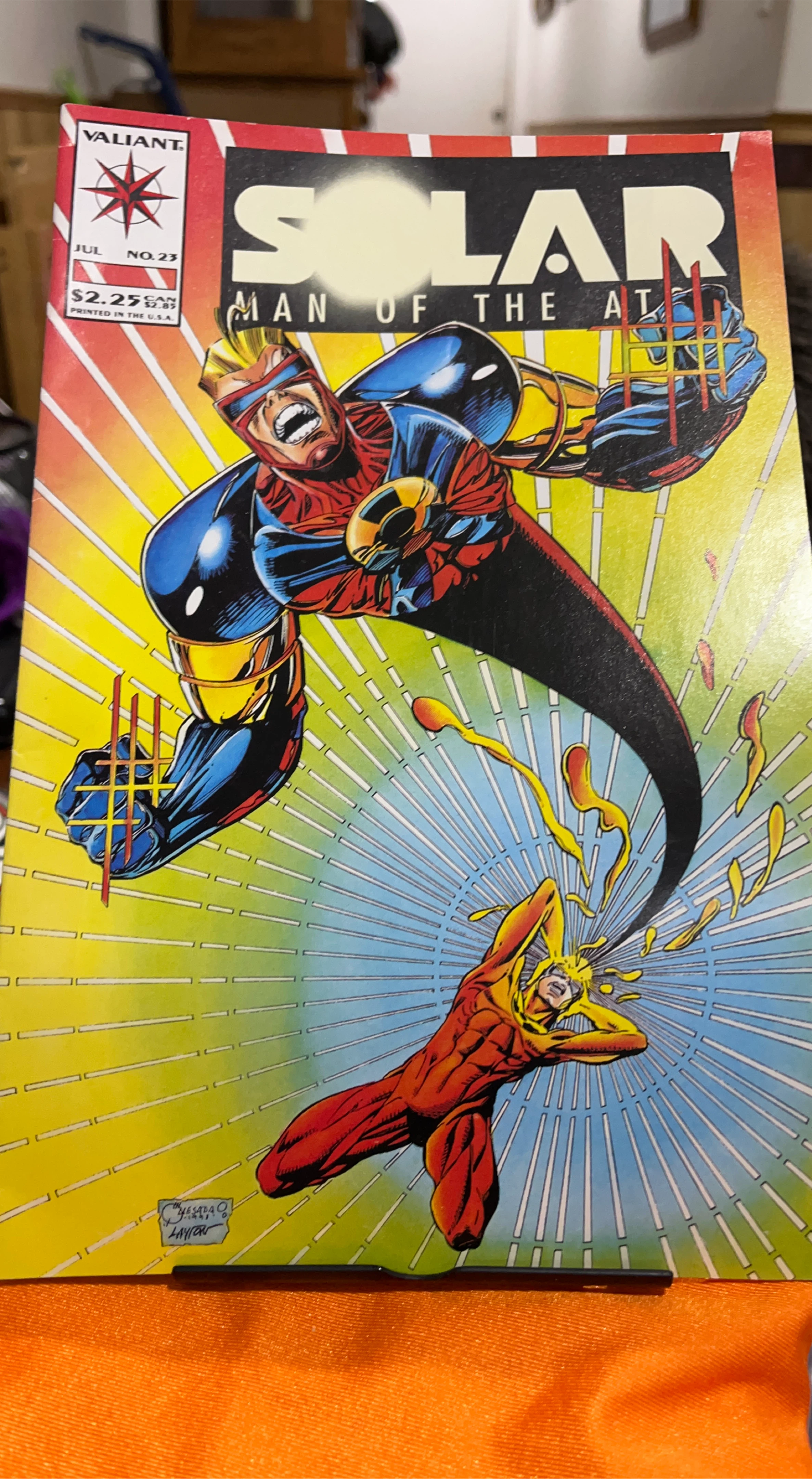 Valiant Solar Man of the Atom Comic Book