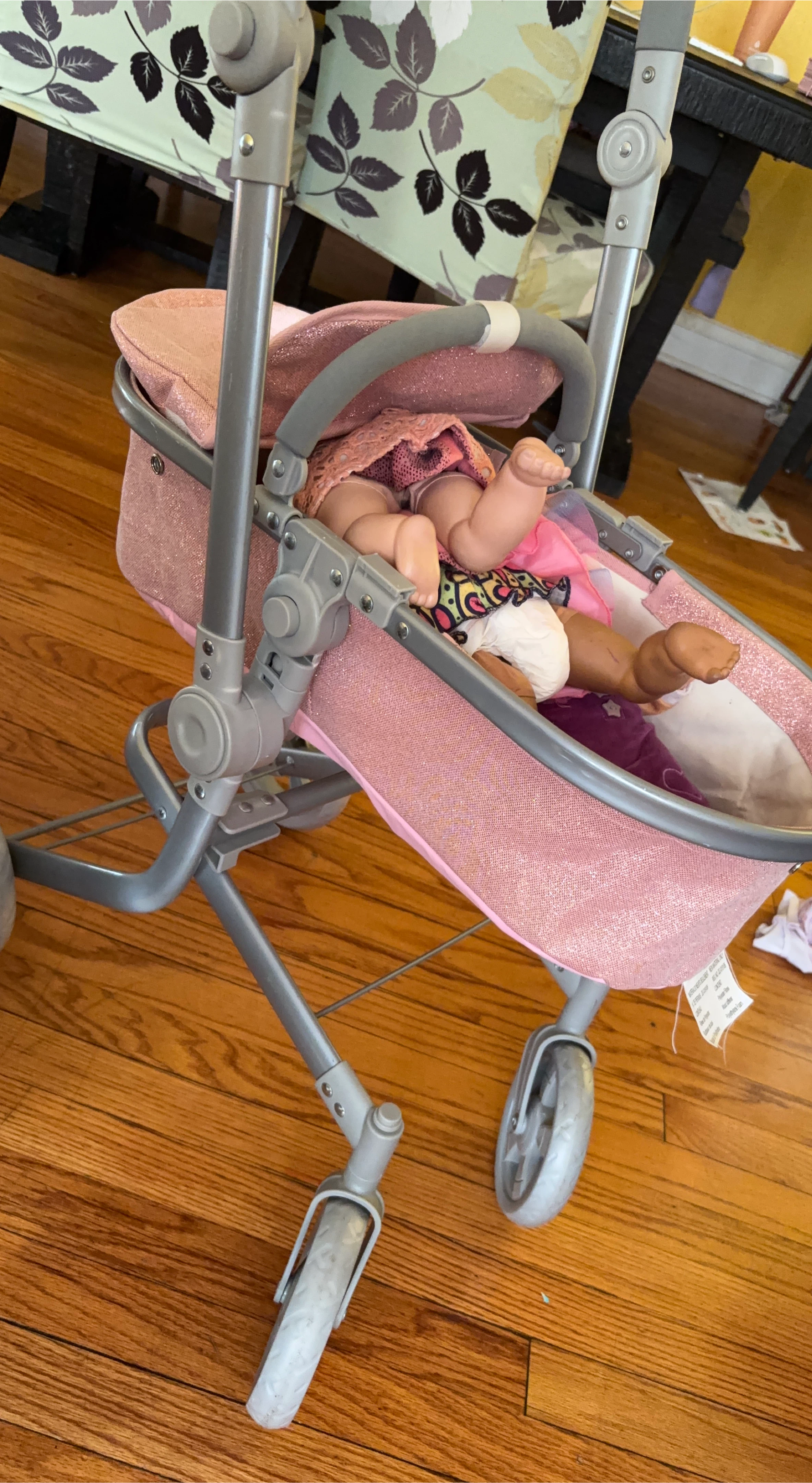 Doll Stroller with Doll