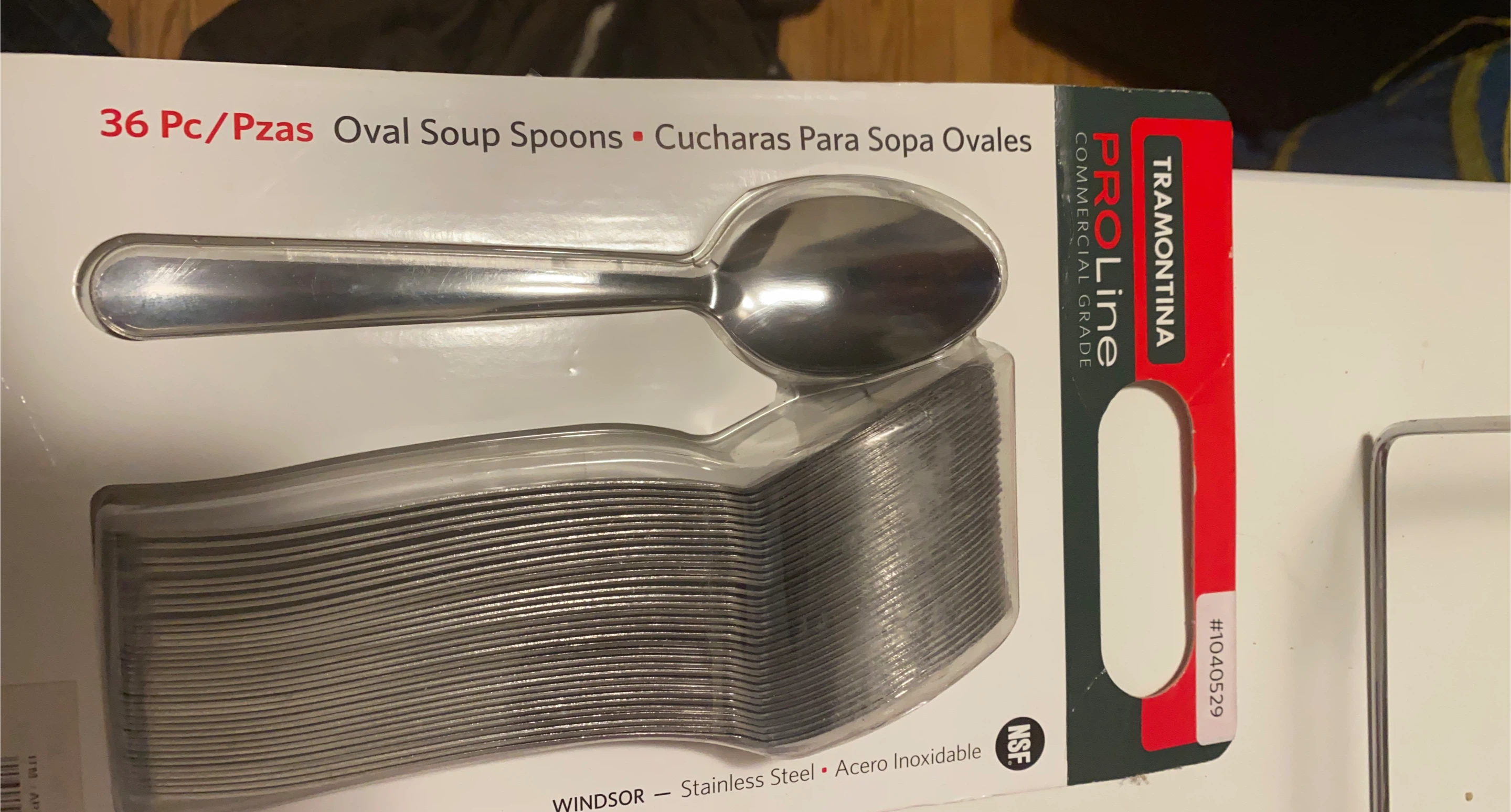 Tramontina ProLine Oval Soup Spoons - 36 Piece Set