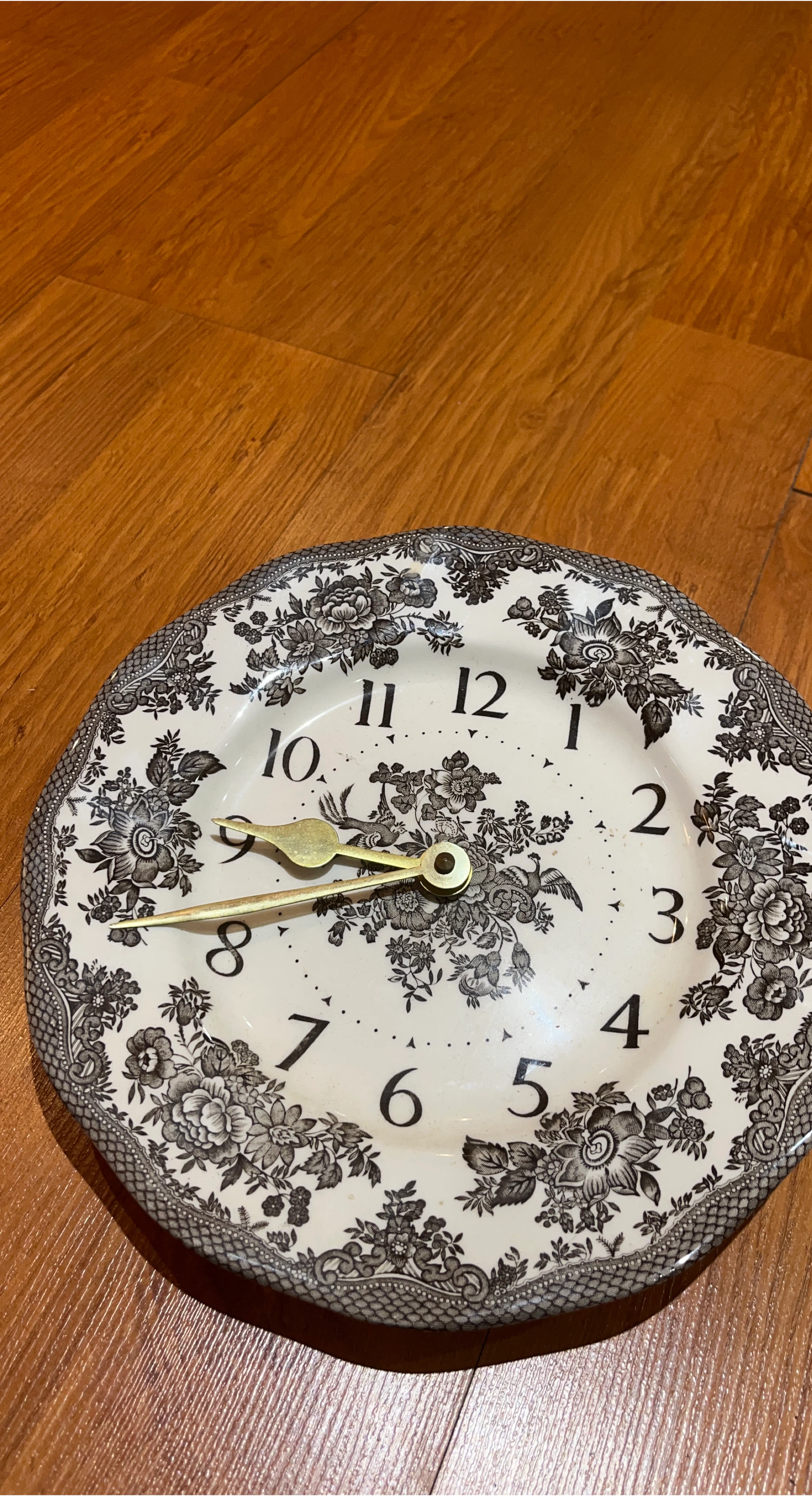 Floral Wall Clock