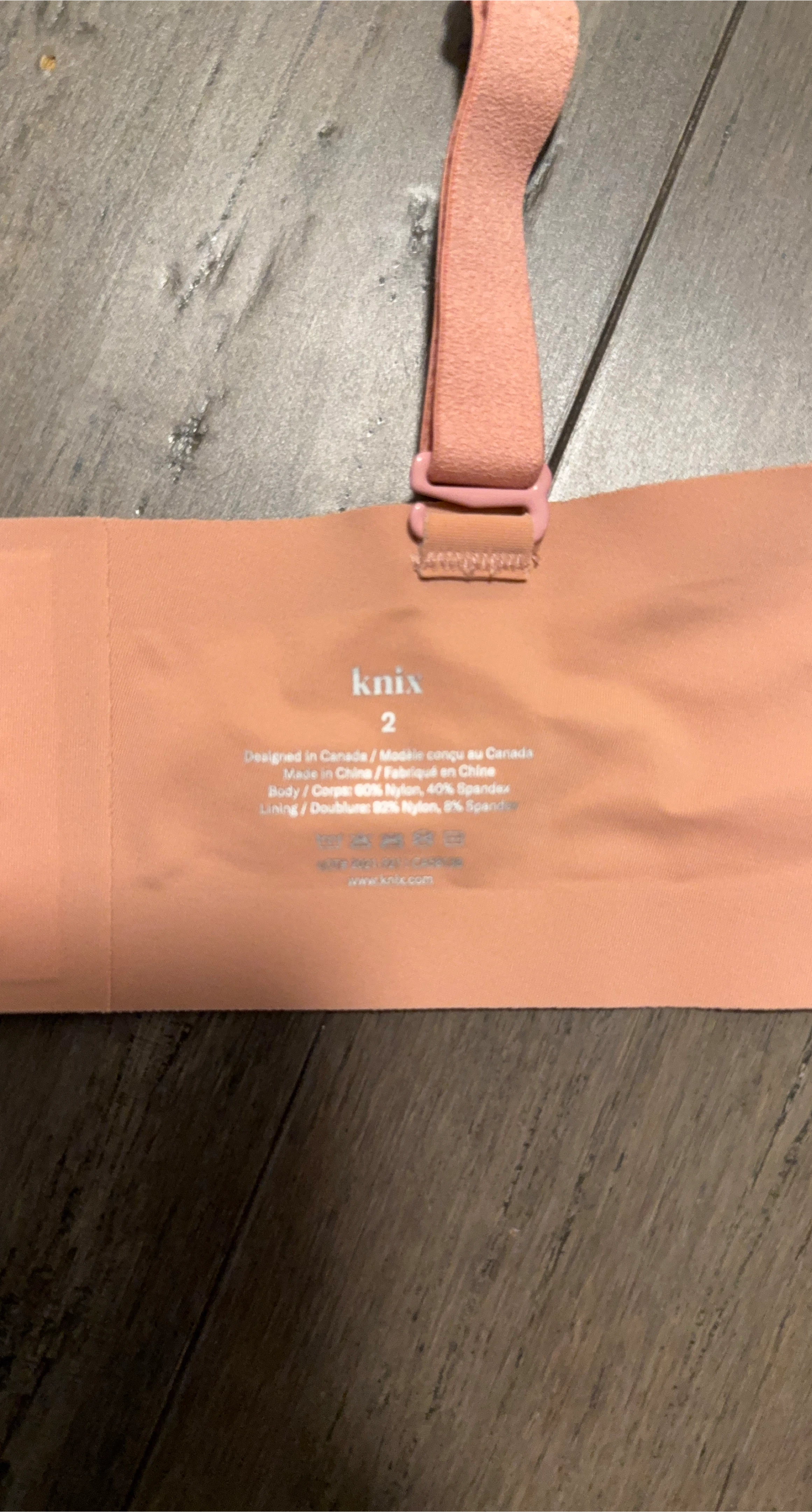 Knix Bra - Size 2