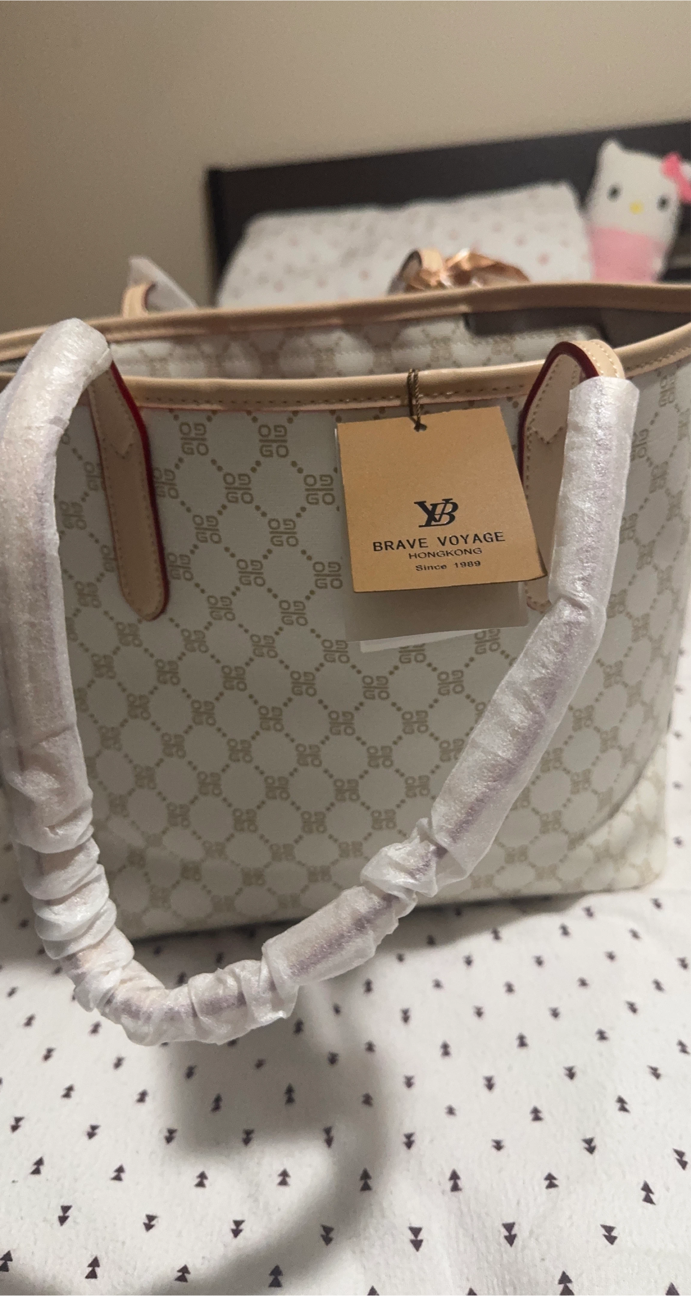Brave Voyage Hong Kong Tote Bag