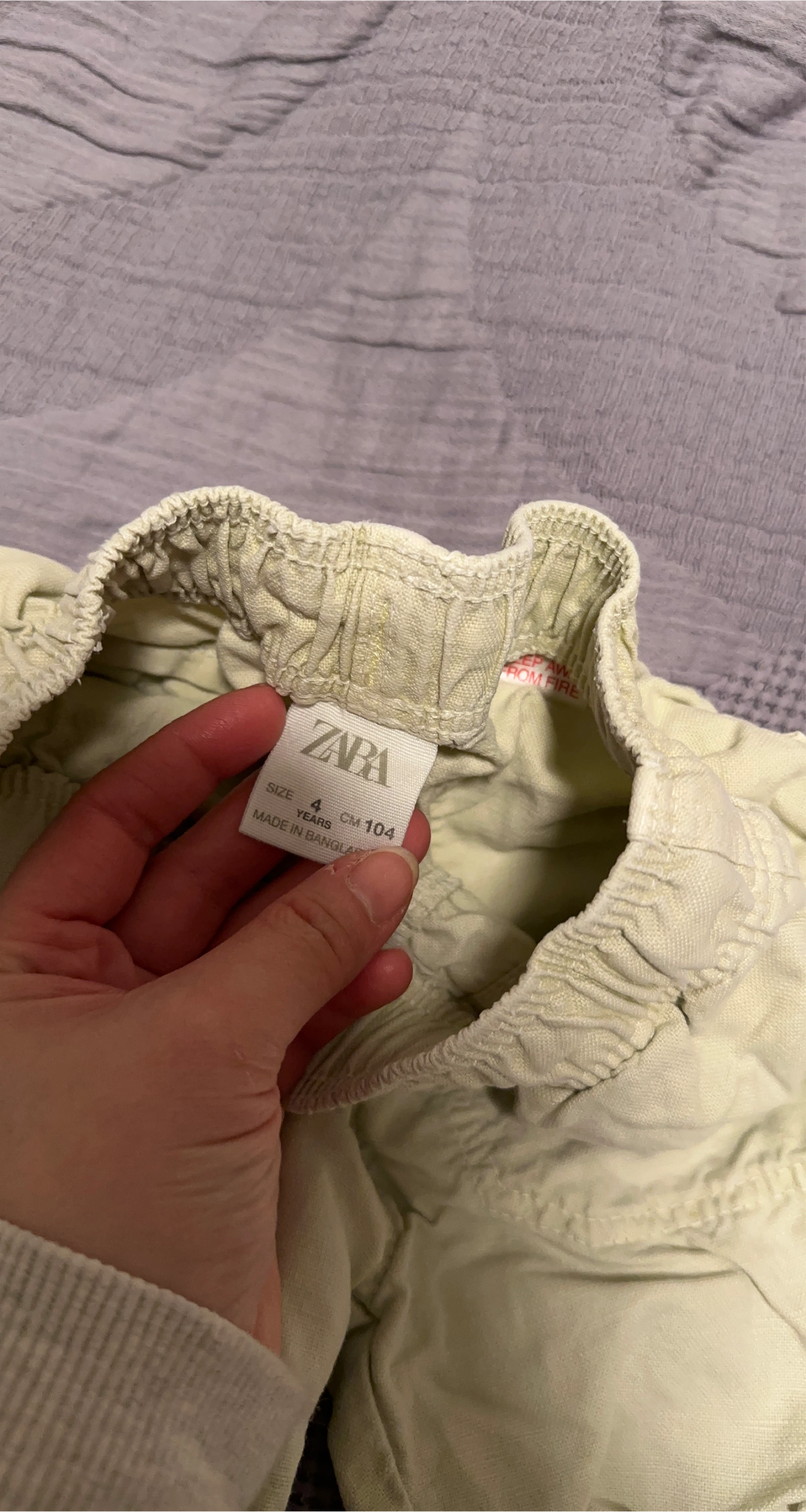 Zara Kids Shorts, 4 years 104 cm