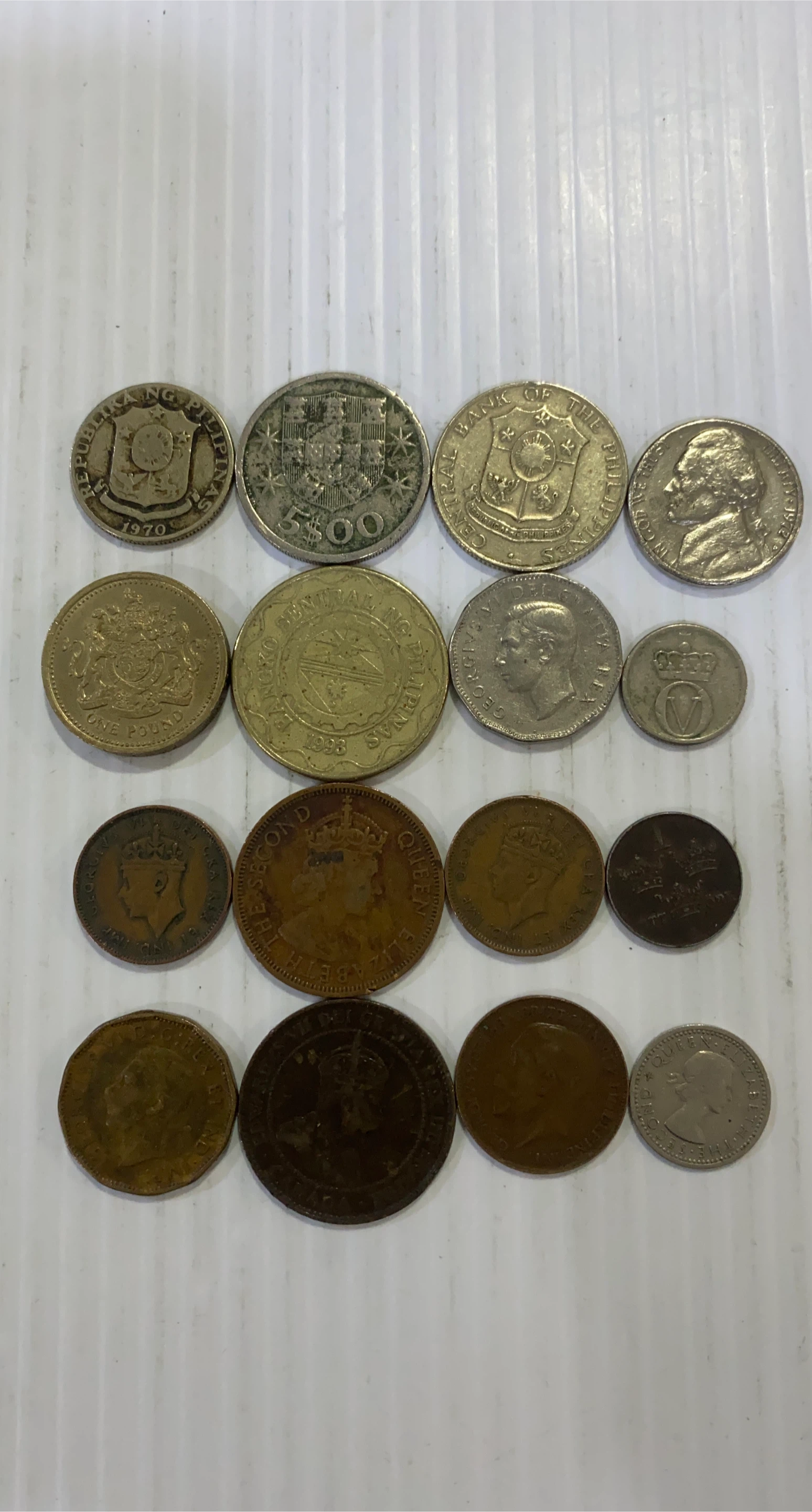 Mixed Collection of World Coins