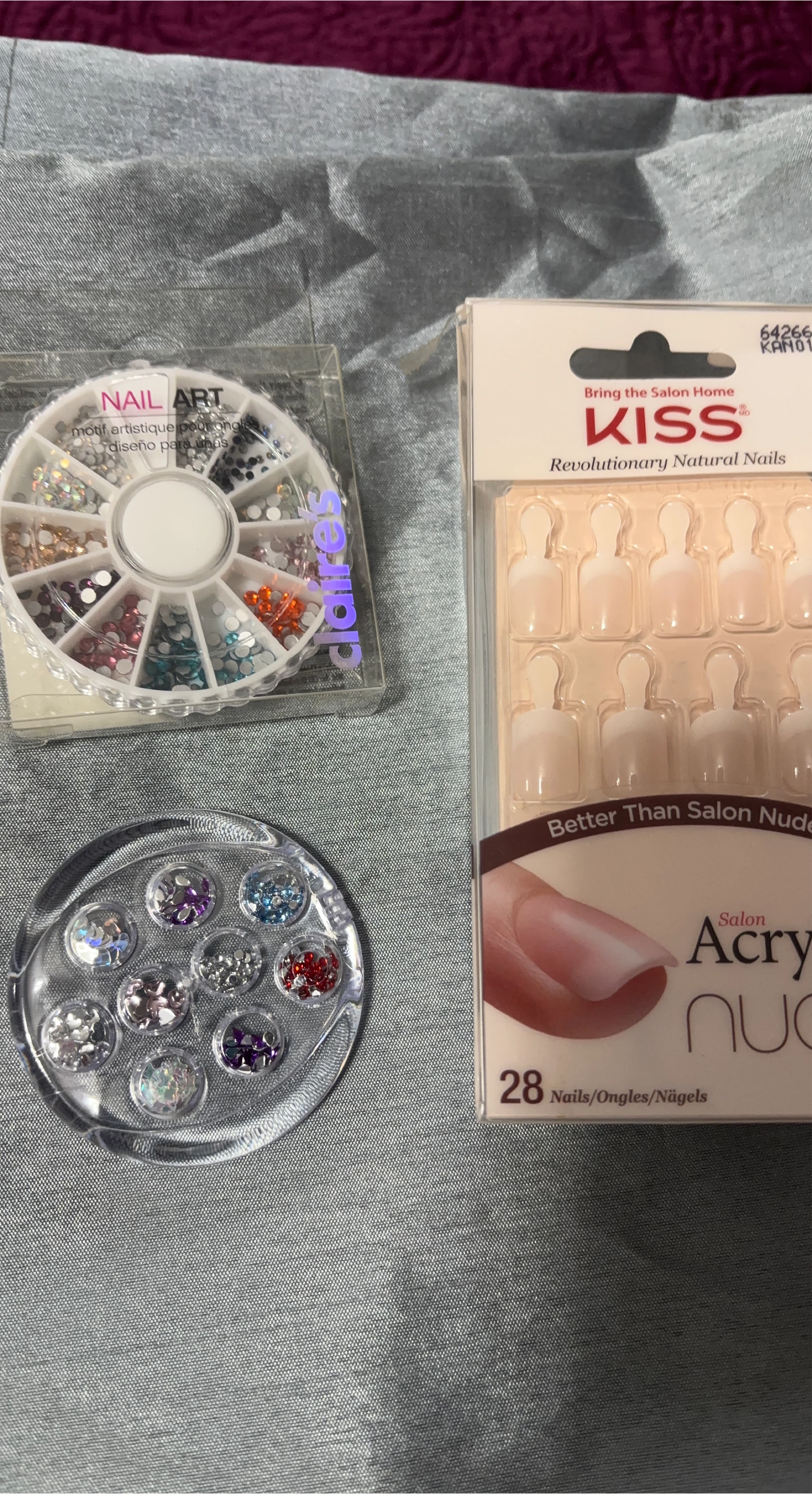 KISS Acrylic Nude Nails & Nail Art Set