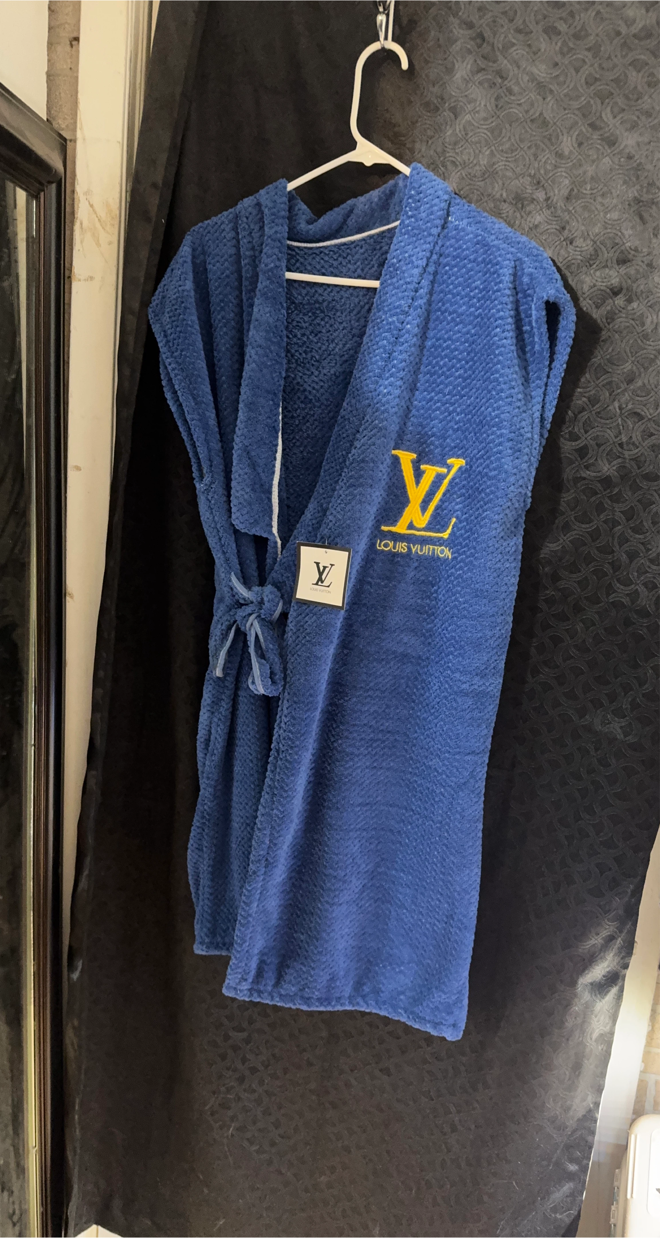 Louis Vuitton Blue Bath Robe