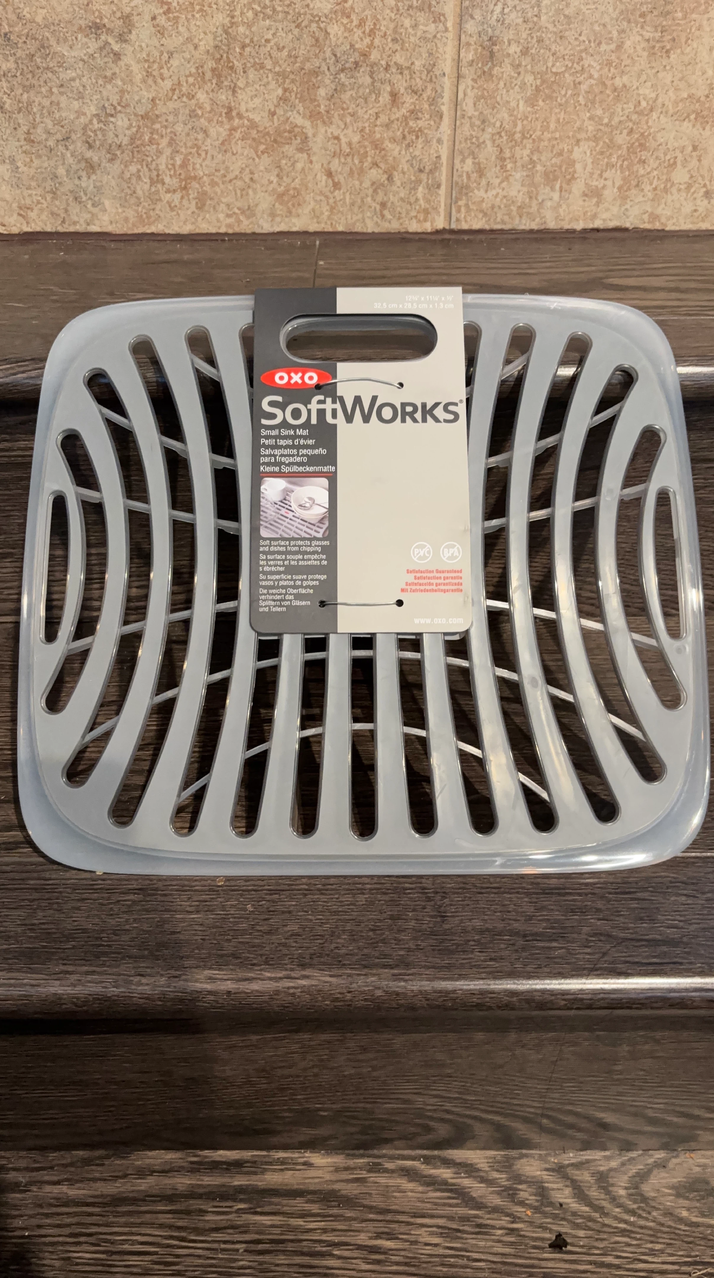 OXO SoftWorks Small Sink Mat - Grey