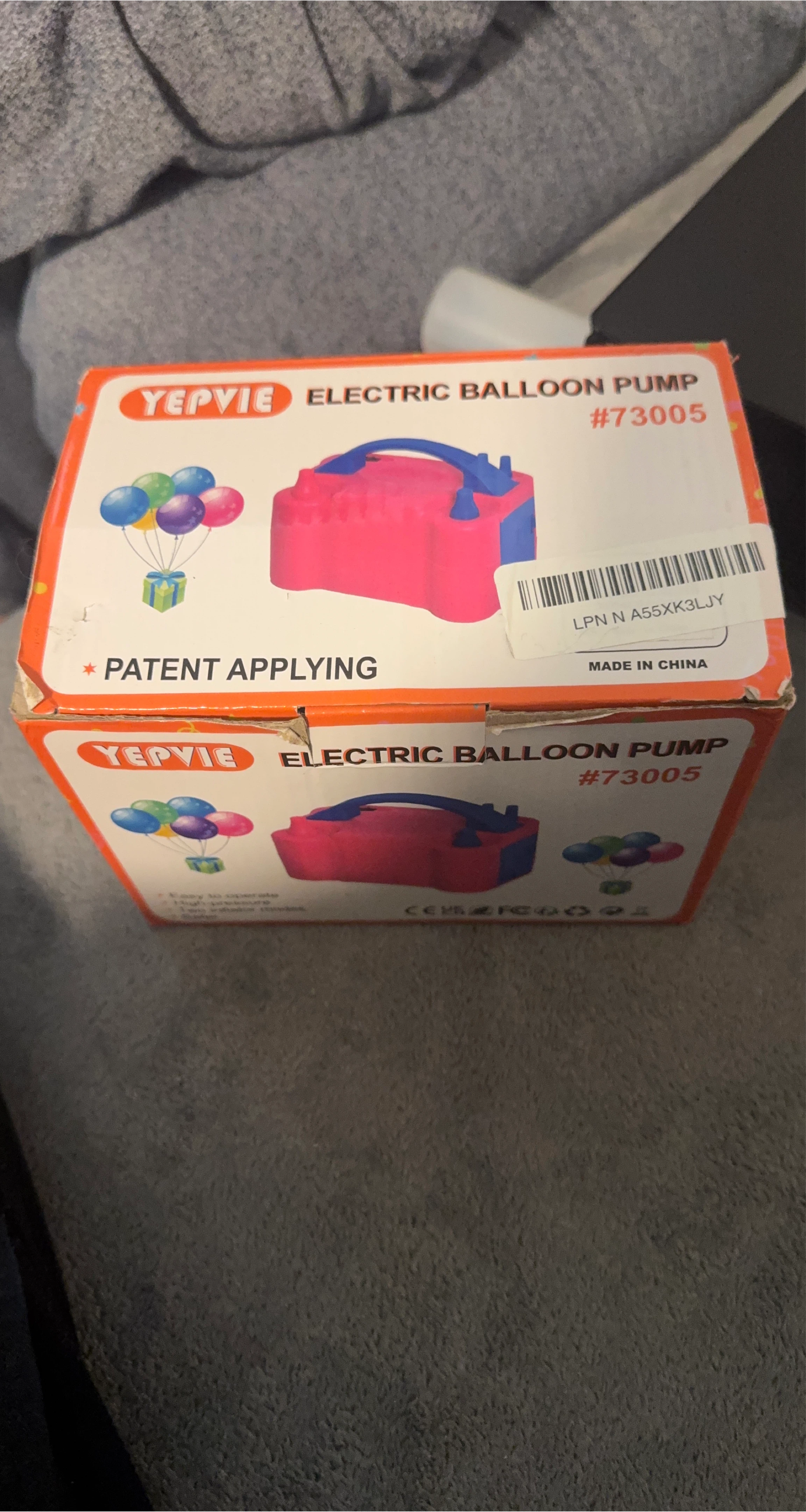 YEPVIE Electric Balloon Pump #73005