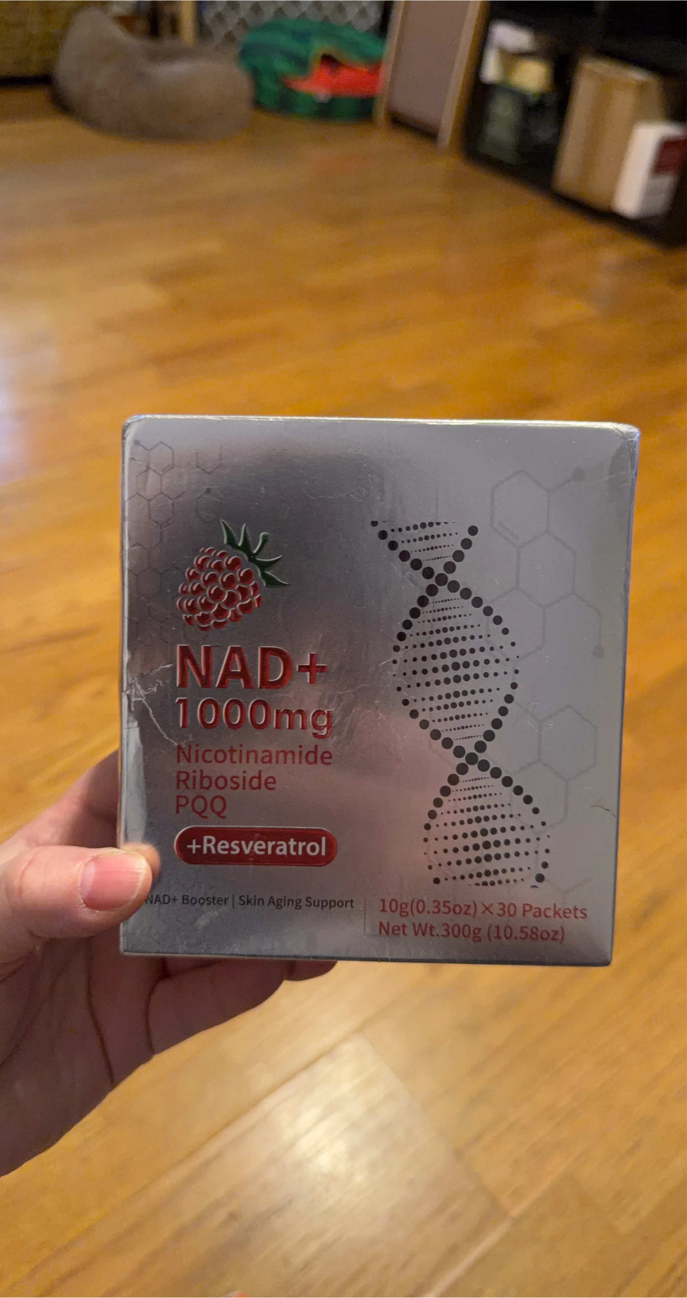 NAD+ 1000mg Nicotinamide Riboside PQQ +Resveratrol
