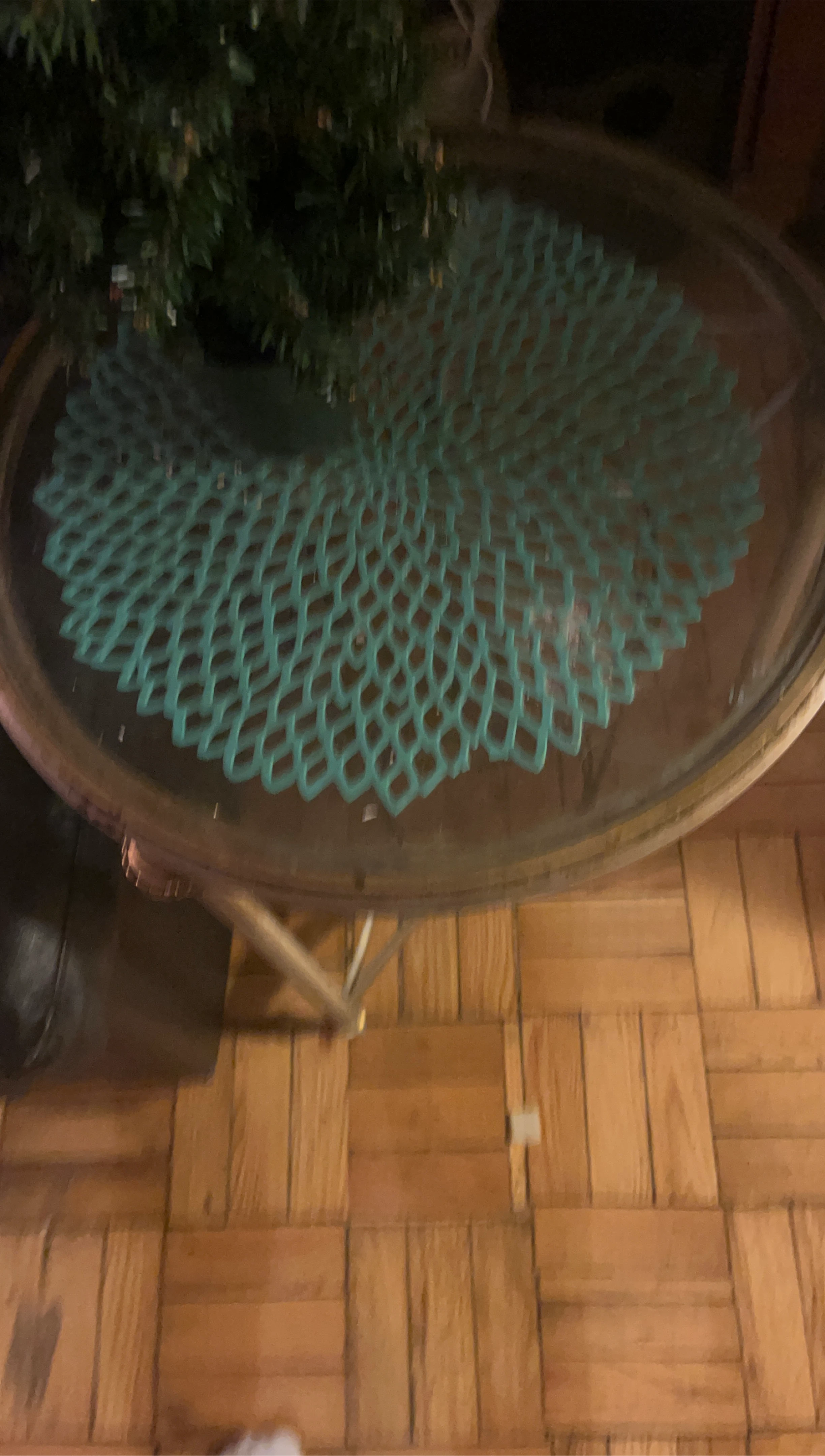 Glass top side table with metal legs
