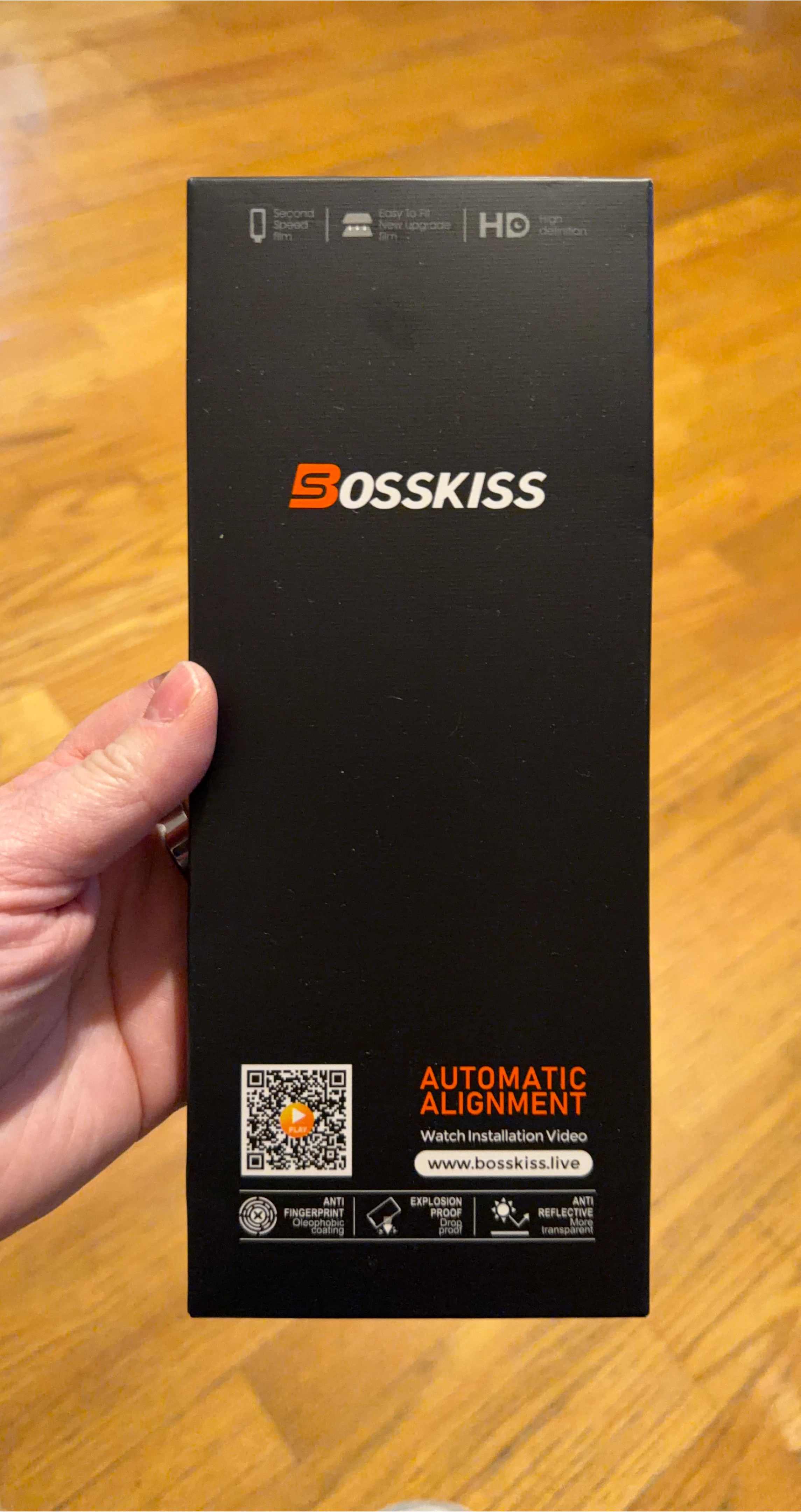 Bosskiss Phone Screen Protector for iPhone 16 Pro Max