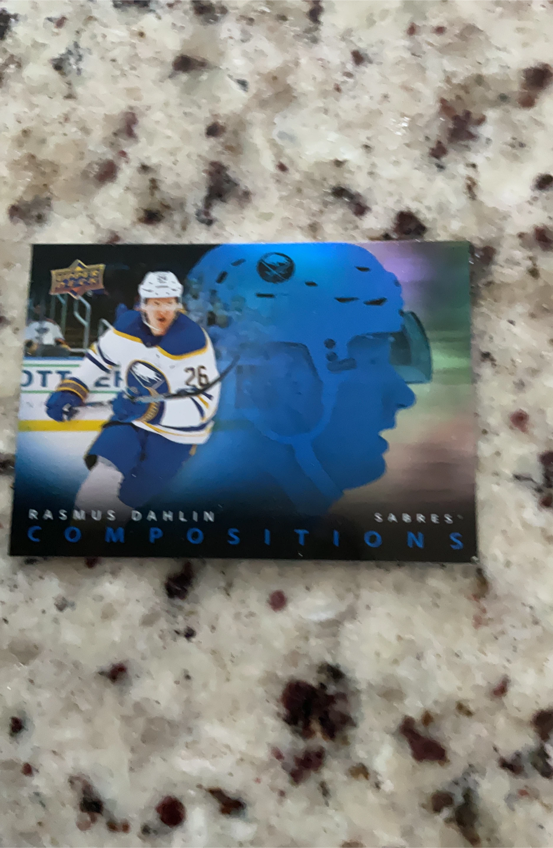 Rasmus Dahlin Upper Deck Hockey Card
