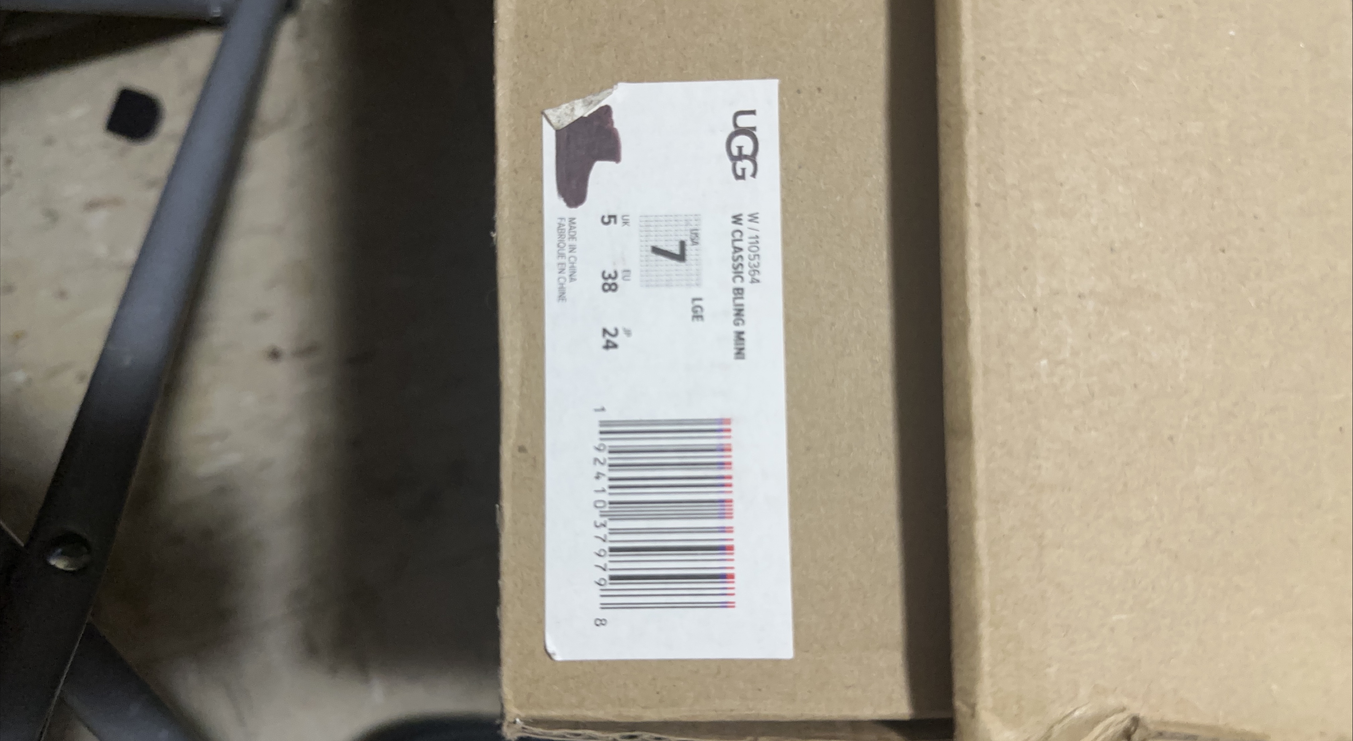 Ugg W Classic Bling Mini Boots - US Size 7