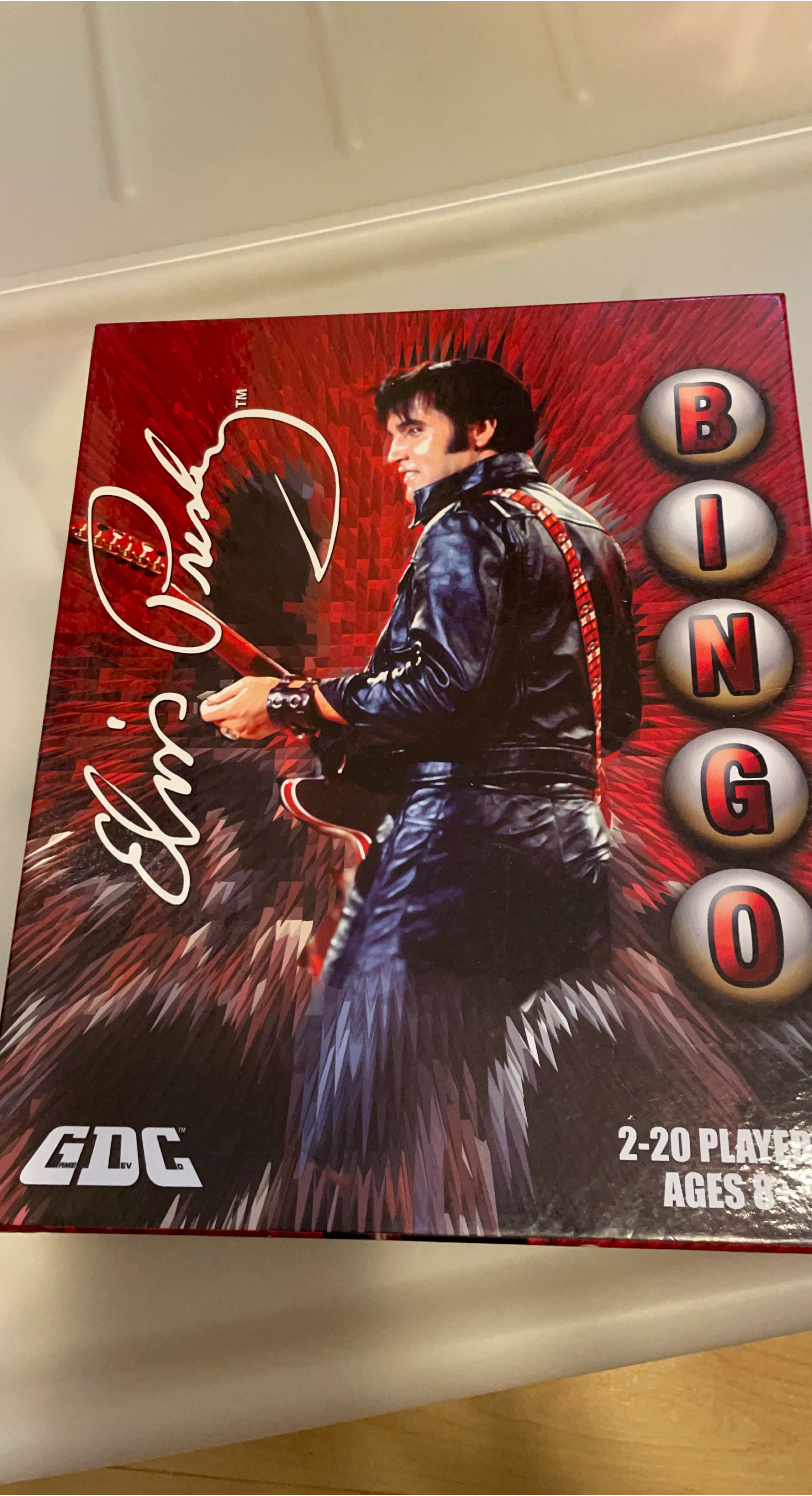 Elvis Presley Bingo Game - Ages 8+