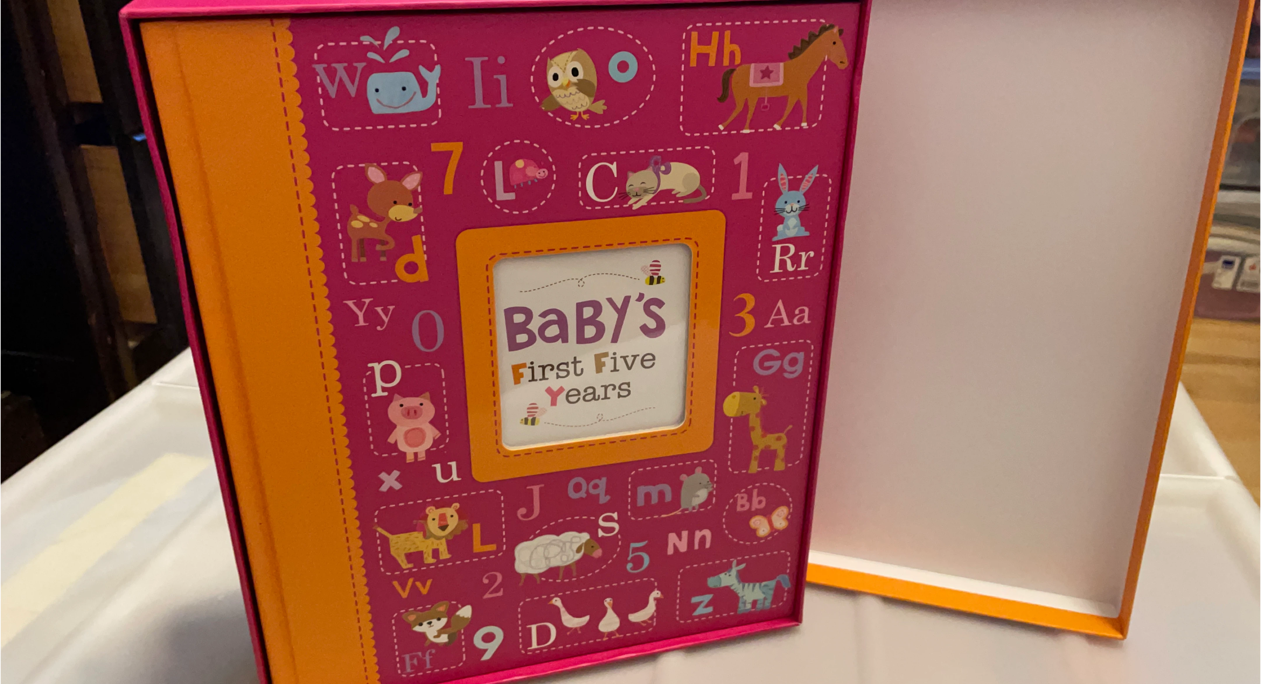 Baby's First Five Years Memory Book