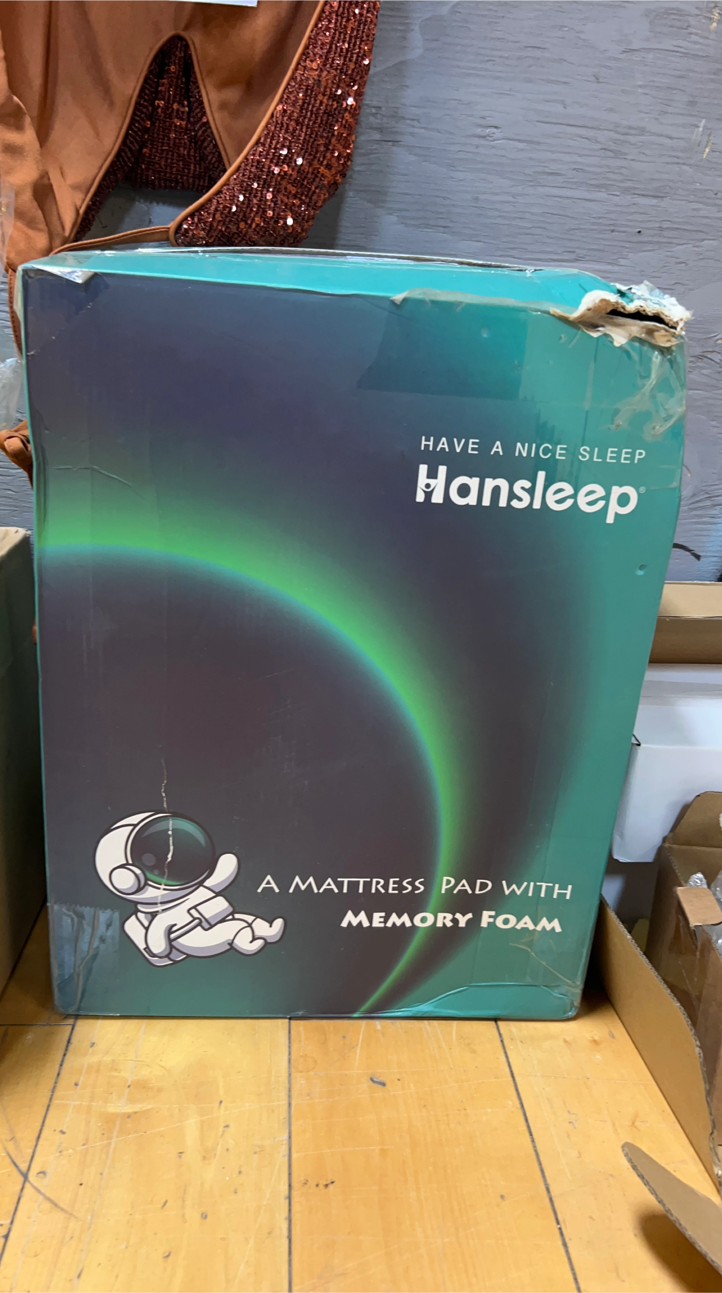 Hansleep Mattress Pad with Memory Foam