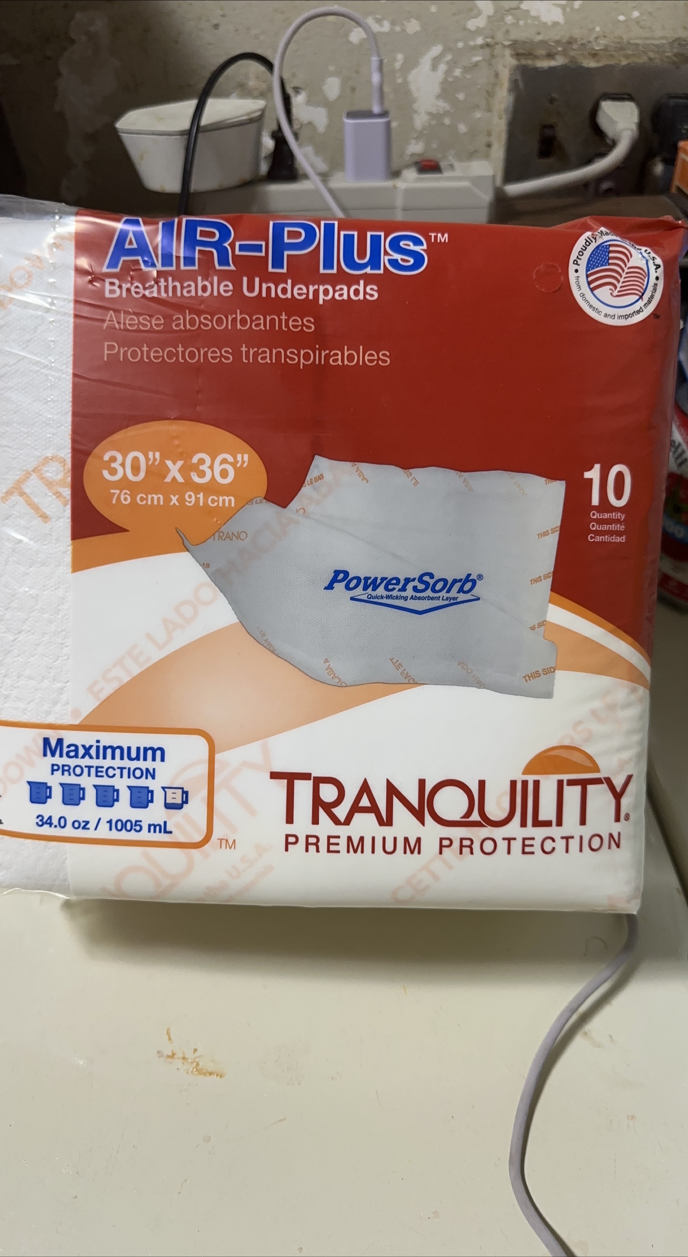 AIR-Plus Breathable Underpads 30" x 36"