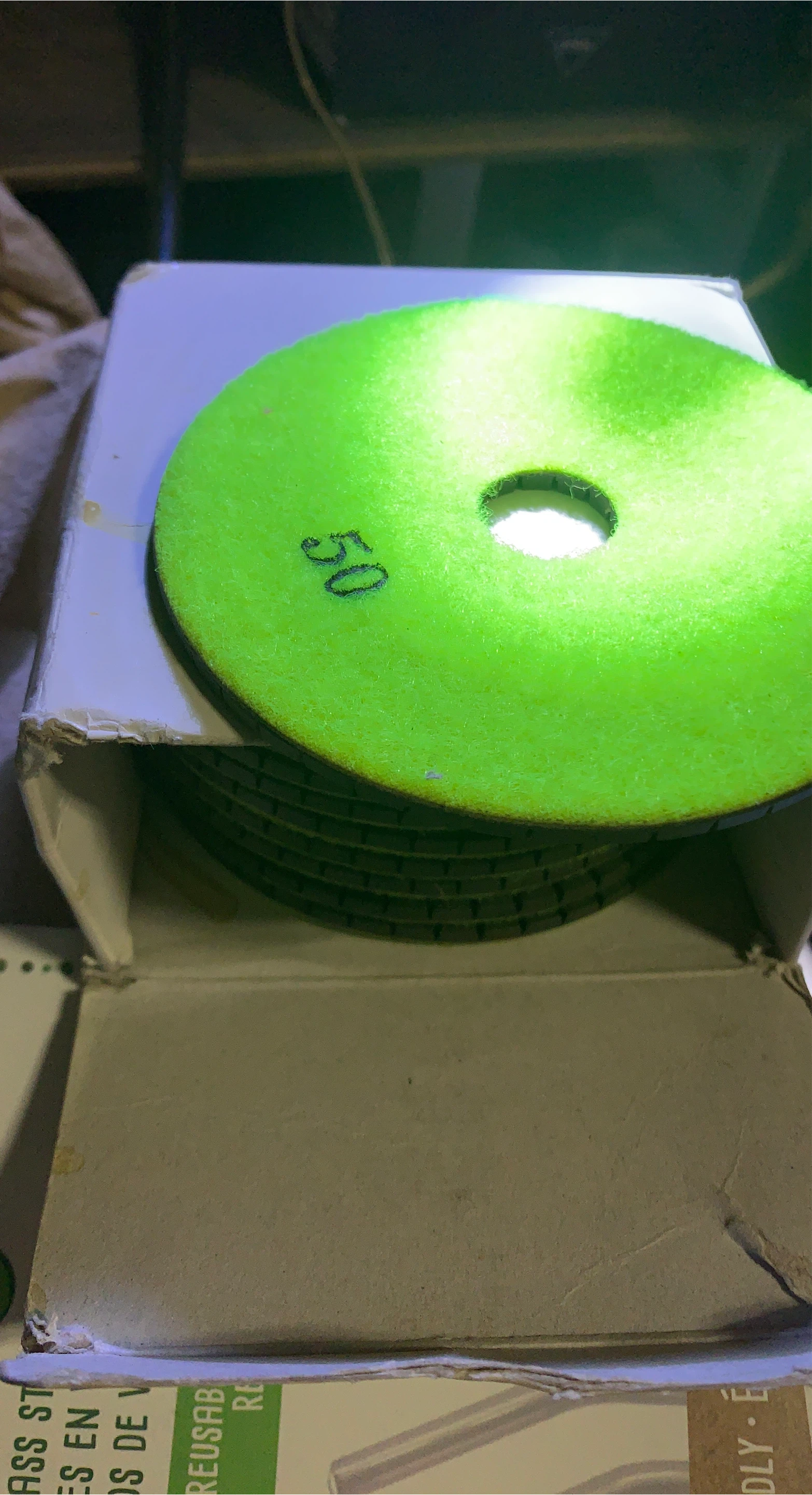 Diamond Polishing Pads 50 Grit