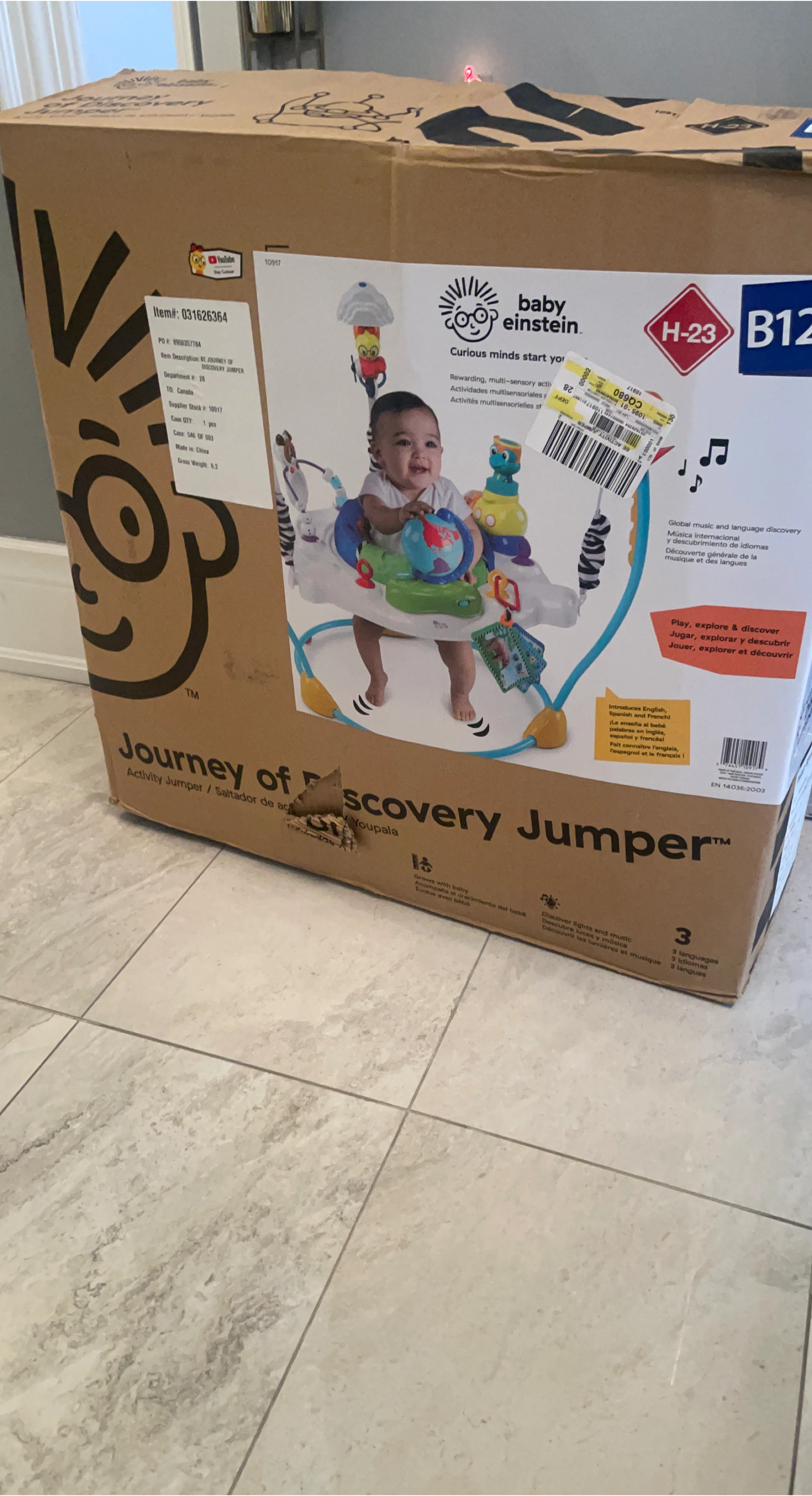 Baby Einstein Journey of Discovery Jumper