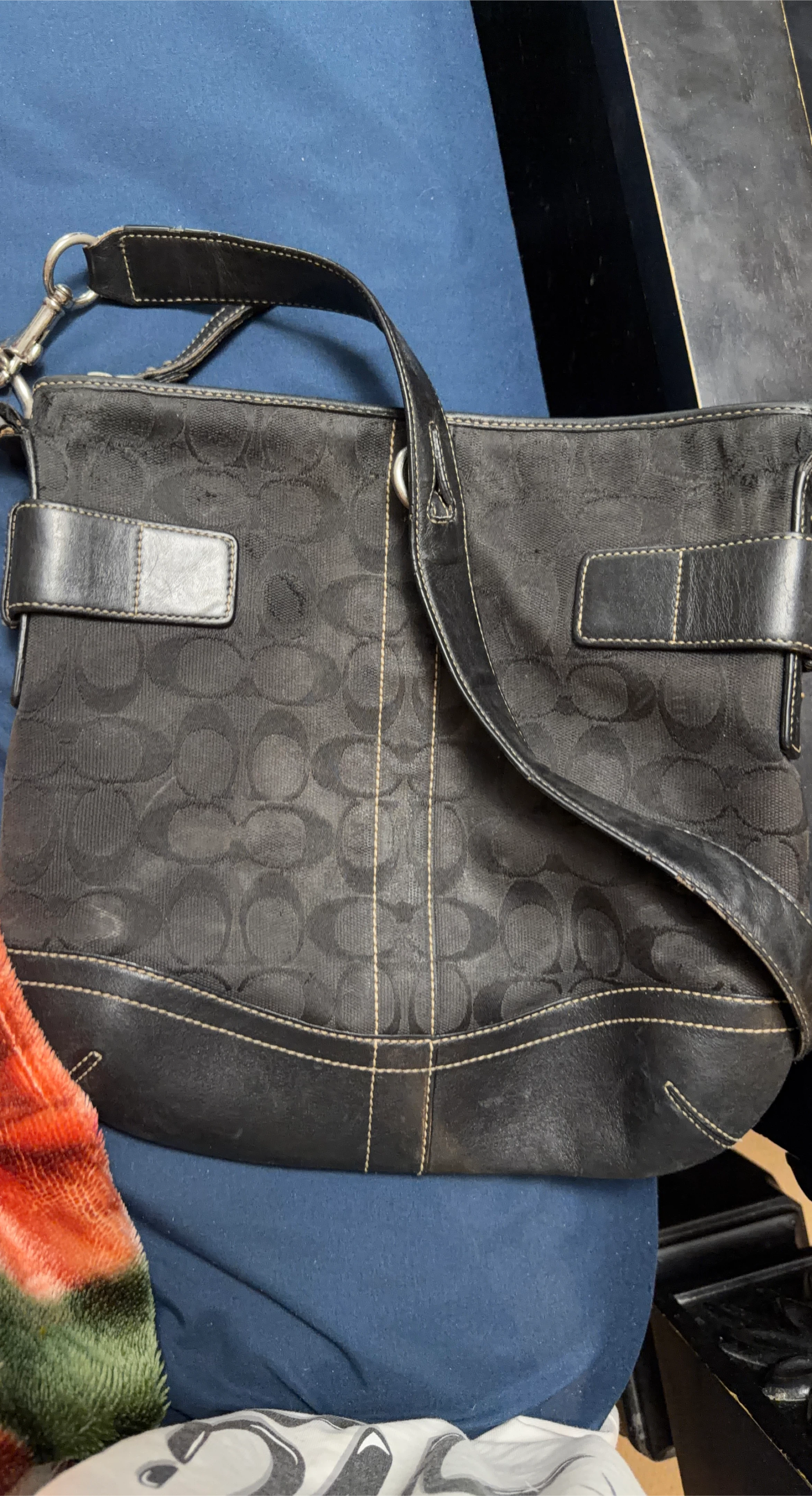 Coach Black Shoulder Bag