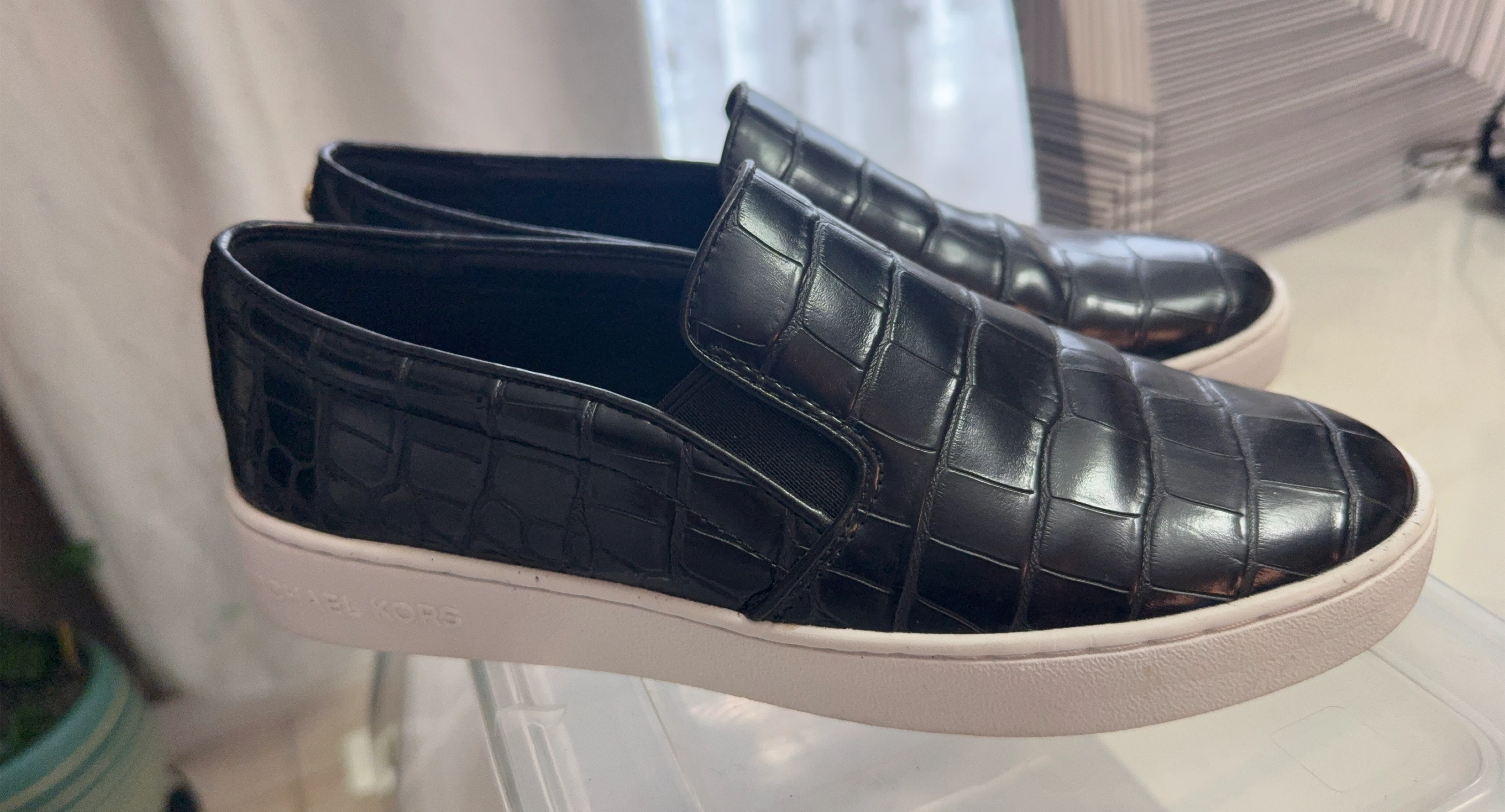 Michael Kors Slip-On Sneakers, Size 7