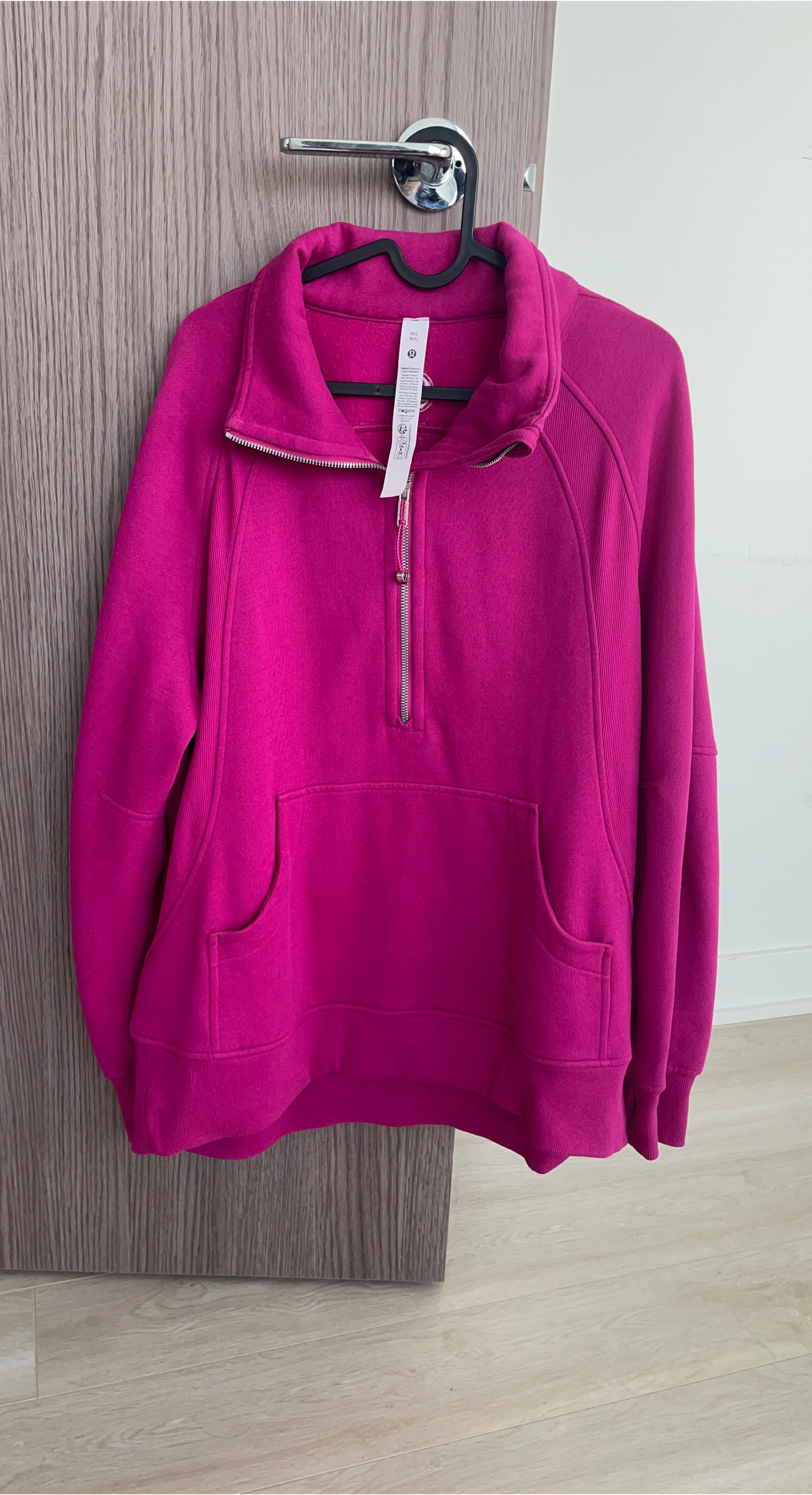 Lululemon Scuba Oversized Funnel Neck Sz 6