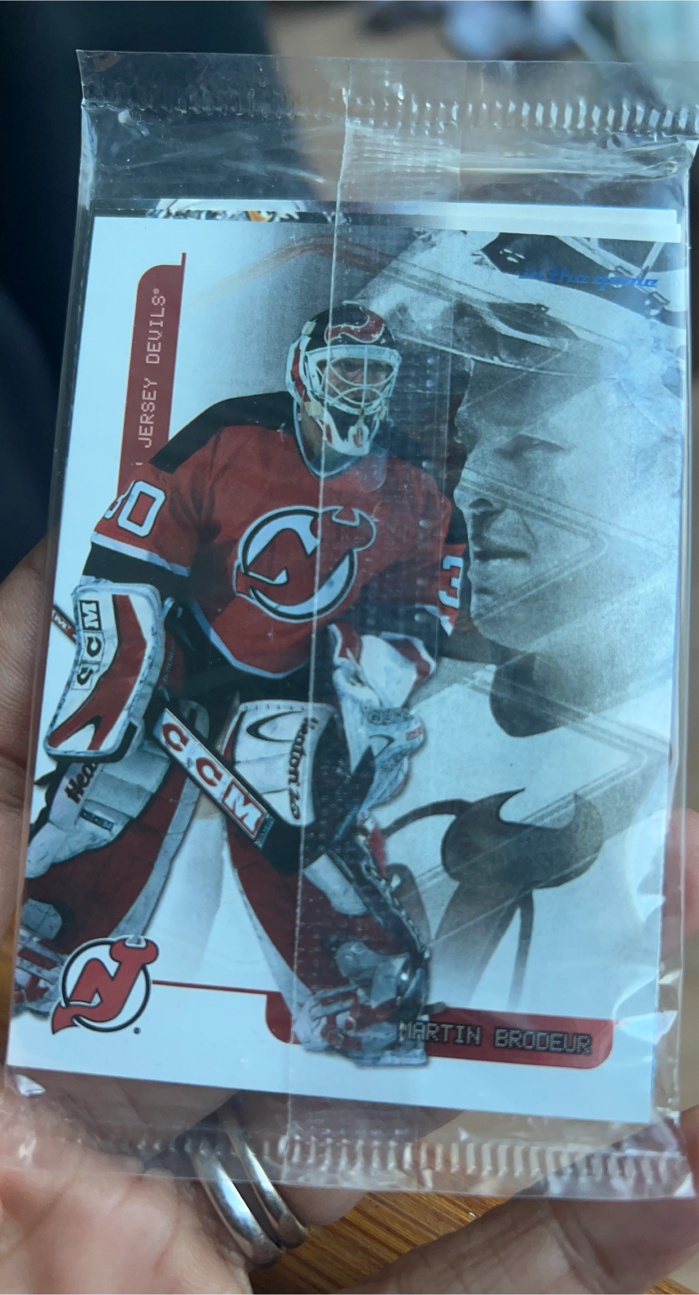 New Jersey Devils Martin Brodeur Hockey Card