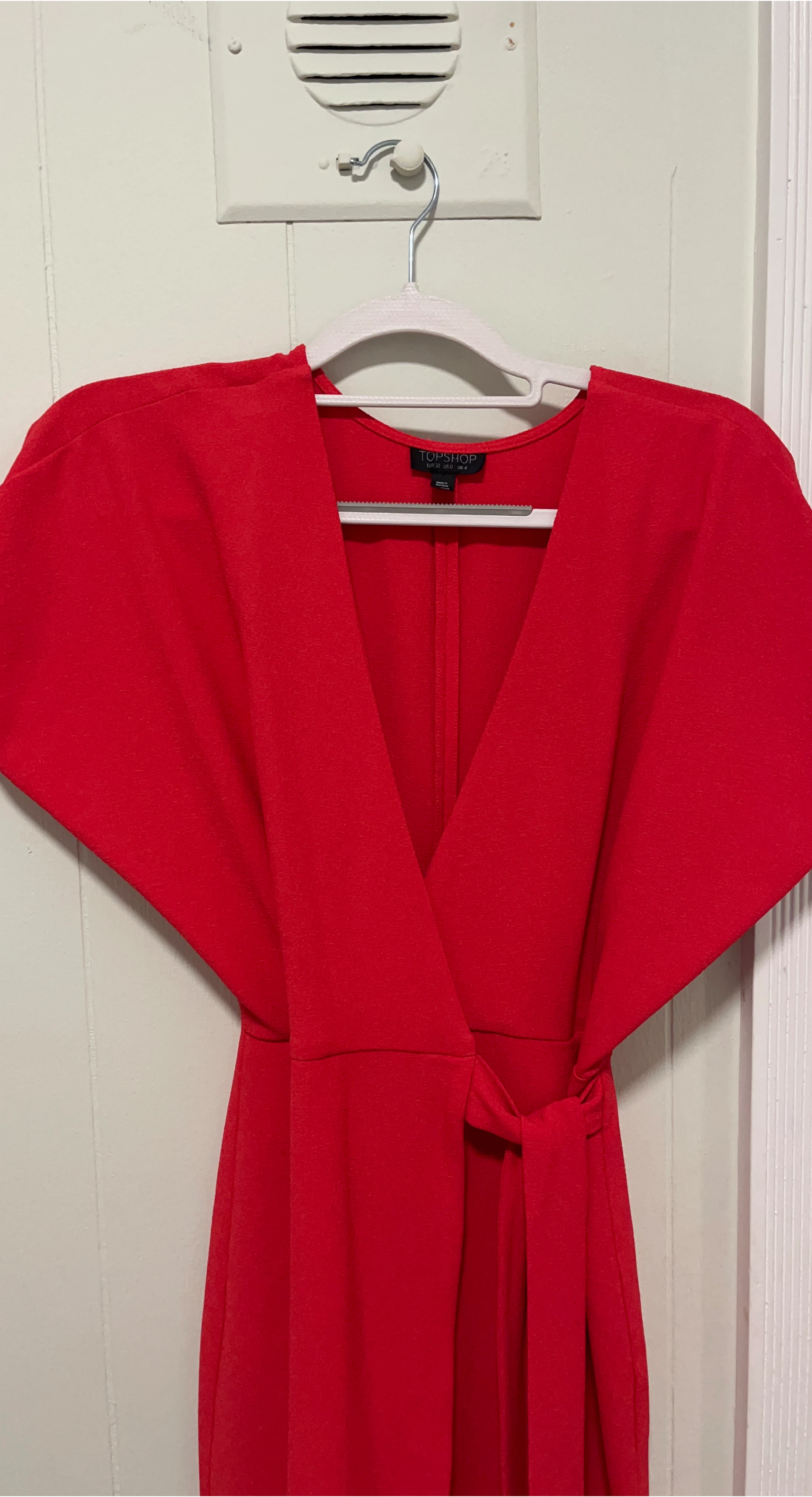Topshop Red Dress - Size US 0