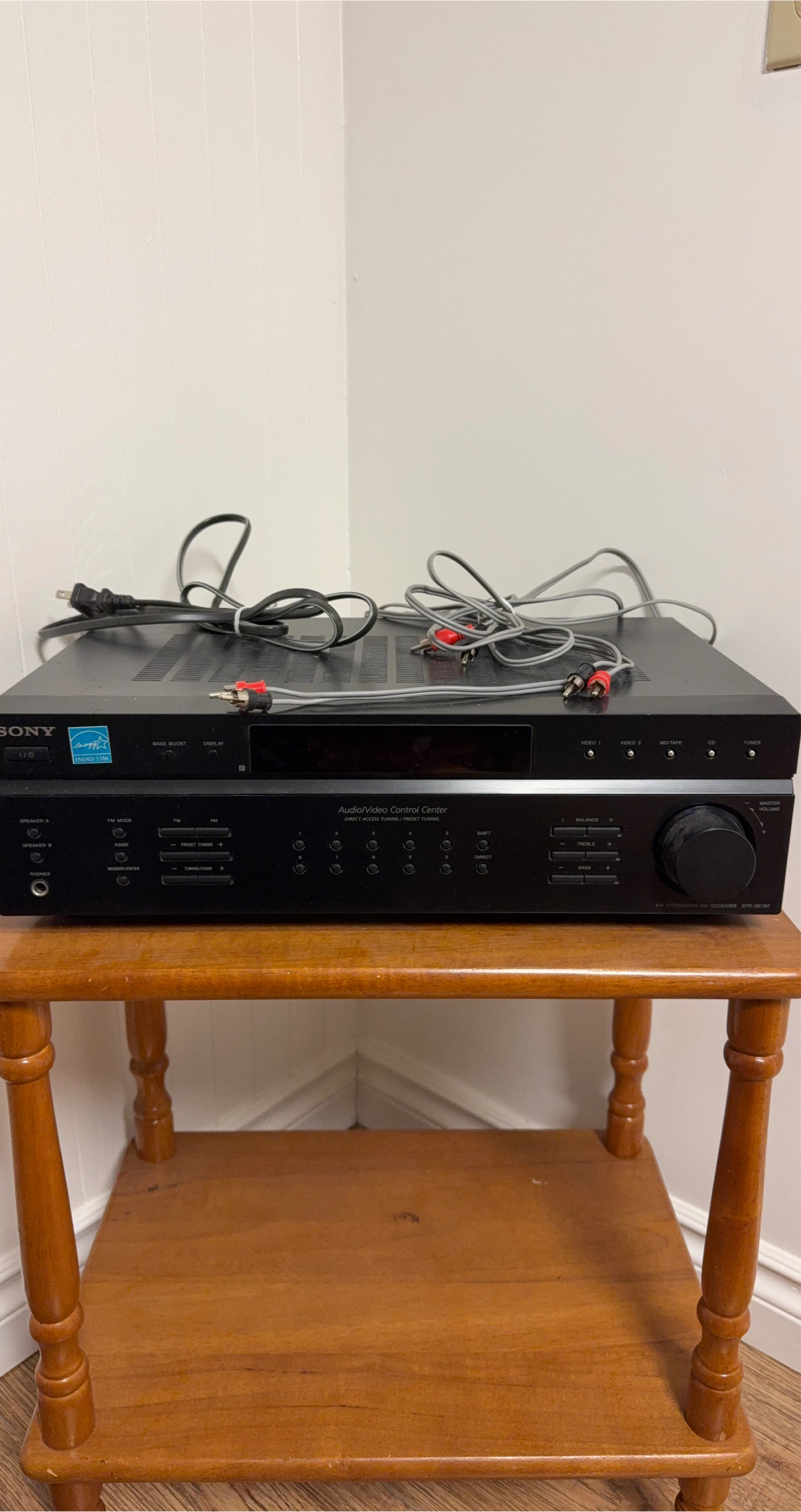 Sony STR-DE597 Audio/Video Control Center