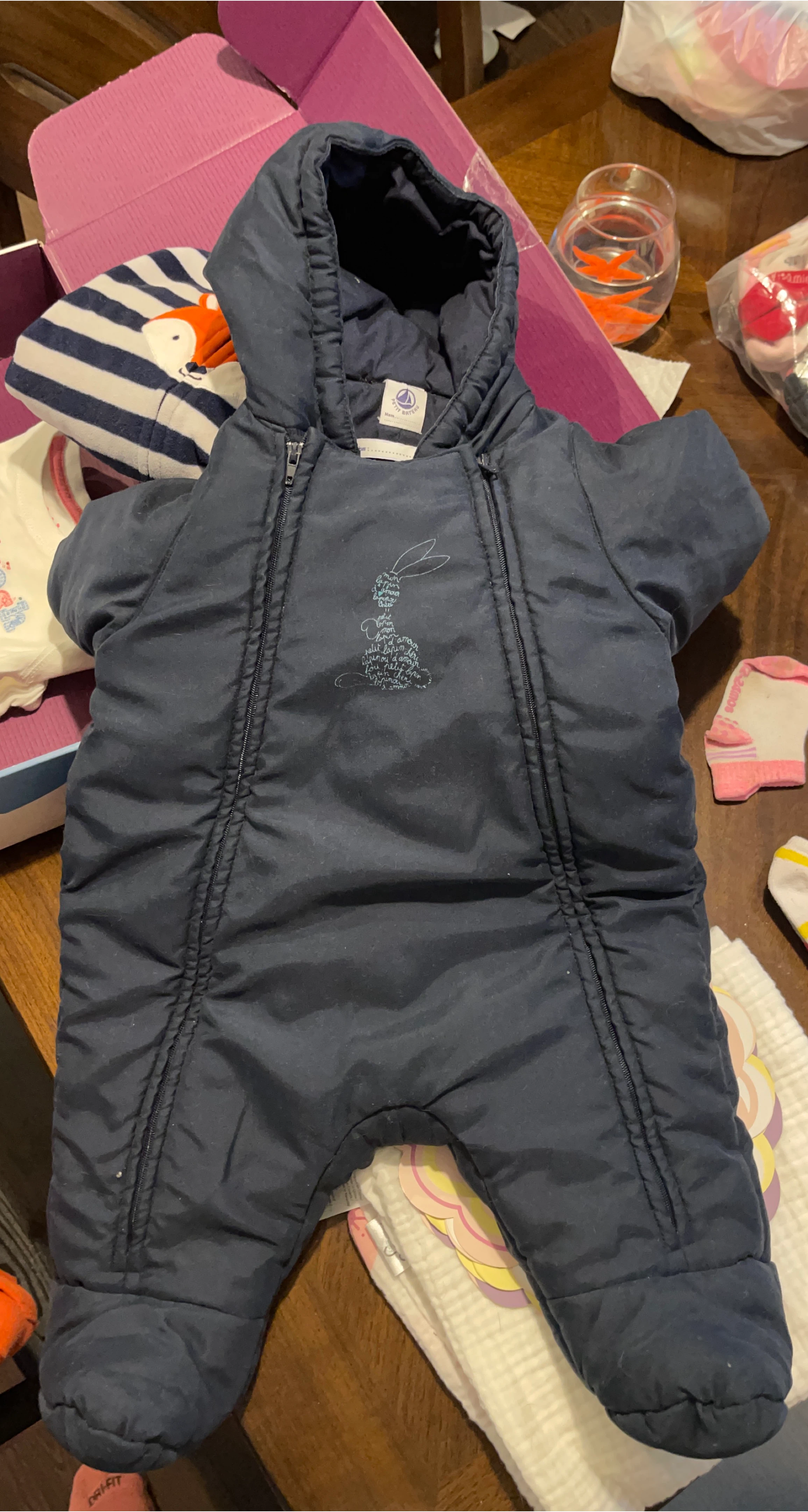 Petit Bateau Baby Snowsuit 3m-60cm