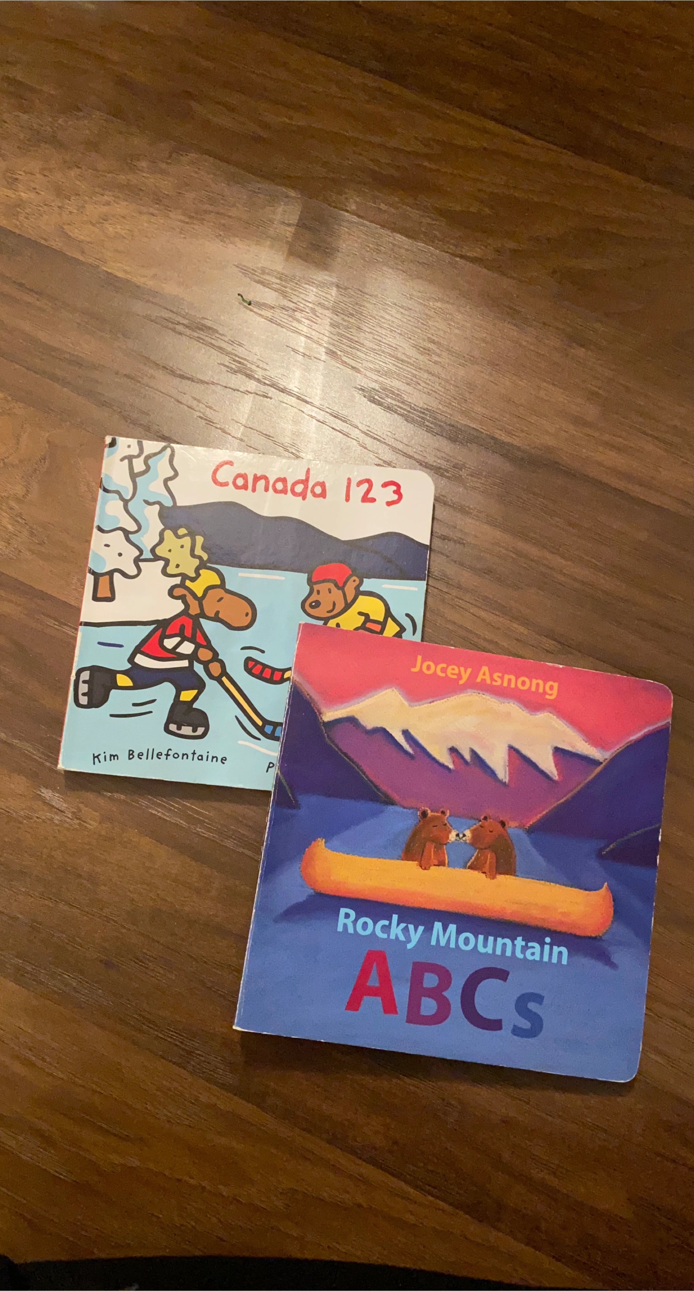 Kids' Board Books: Canada 123 & Rocky Mountain ABCs