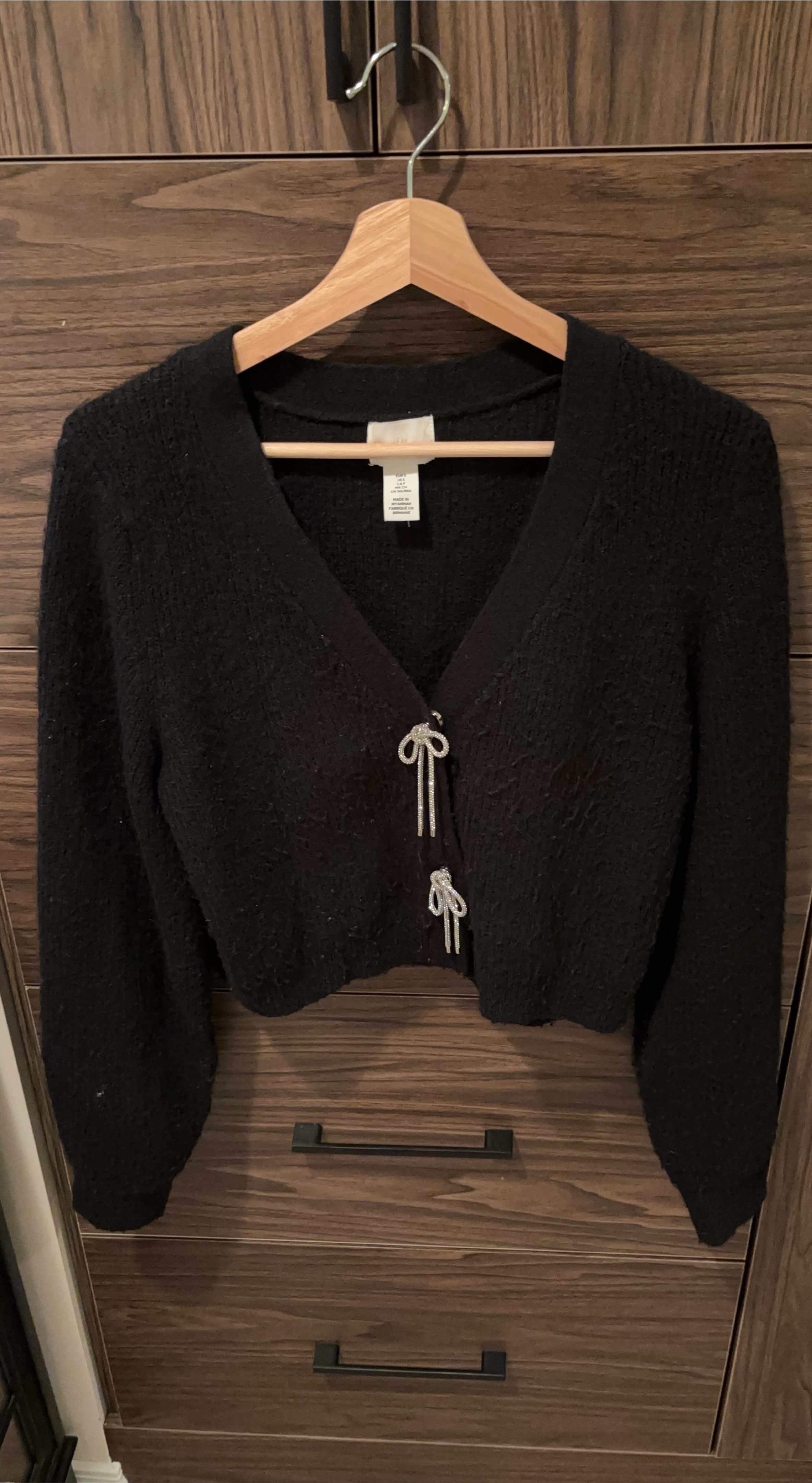 H&M Black Cardigan - Size S