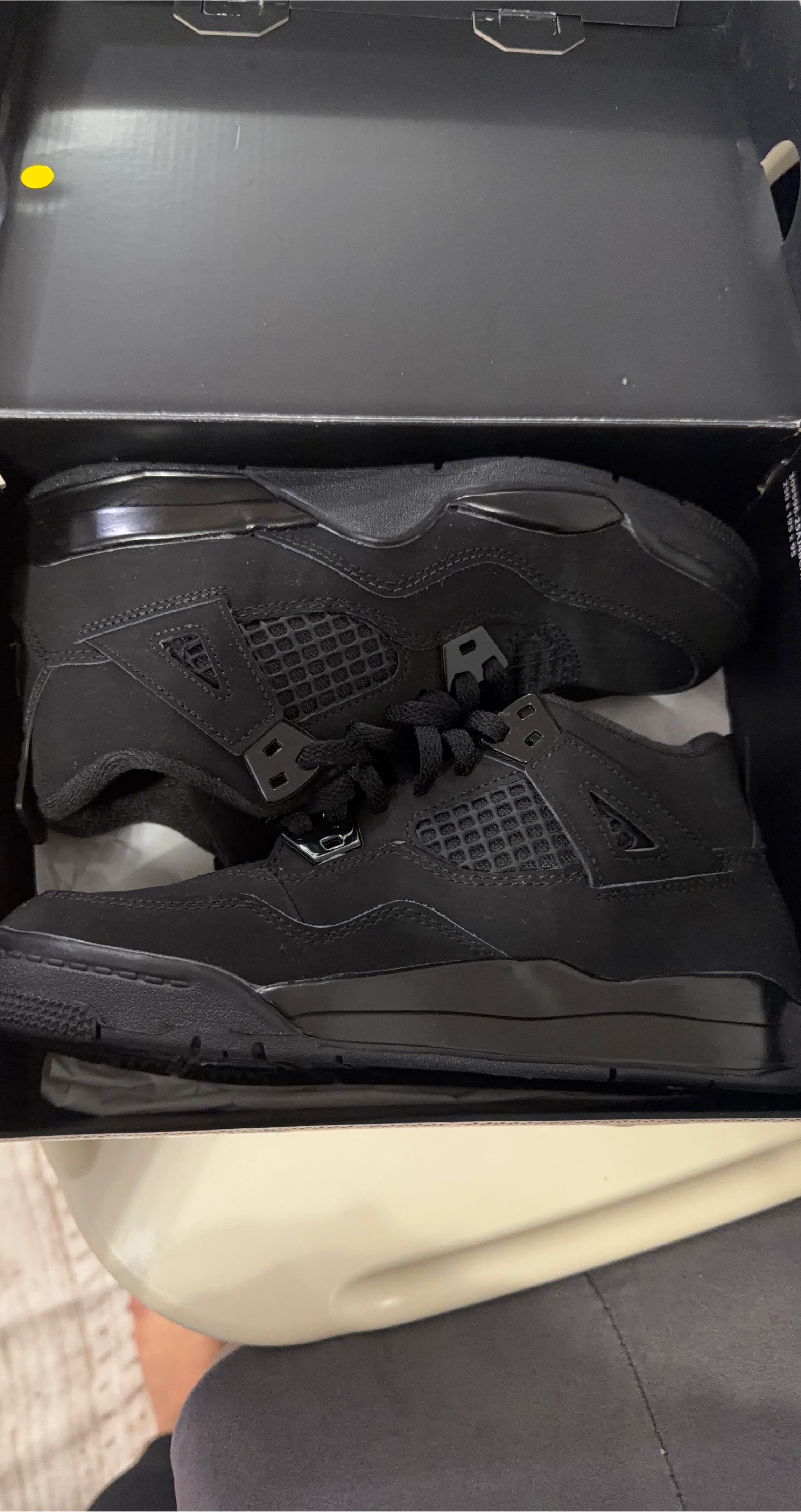 Nike Air Jordan 4 Retro Black Cat (Size Unknown)