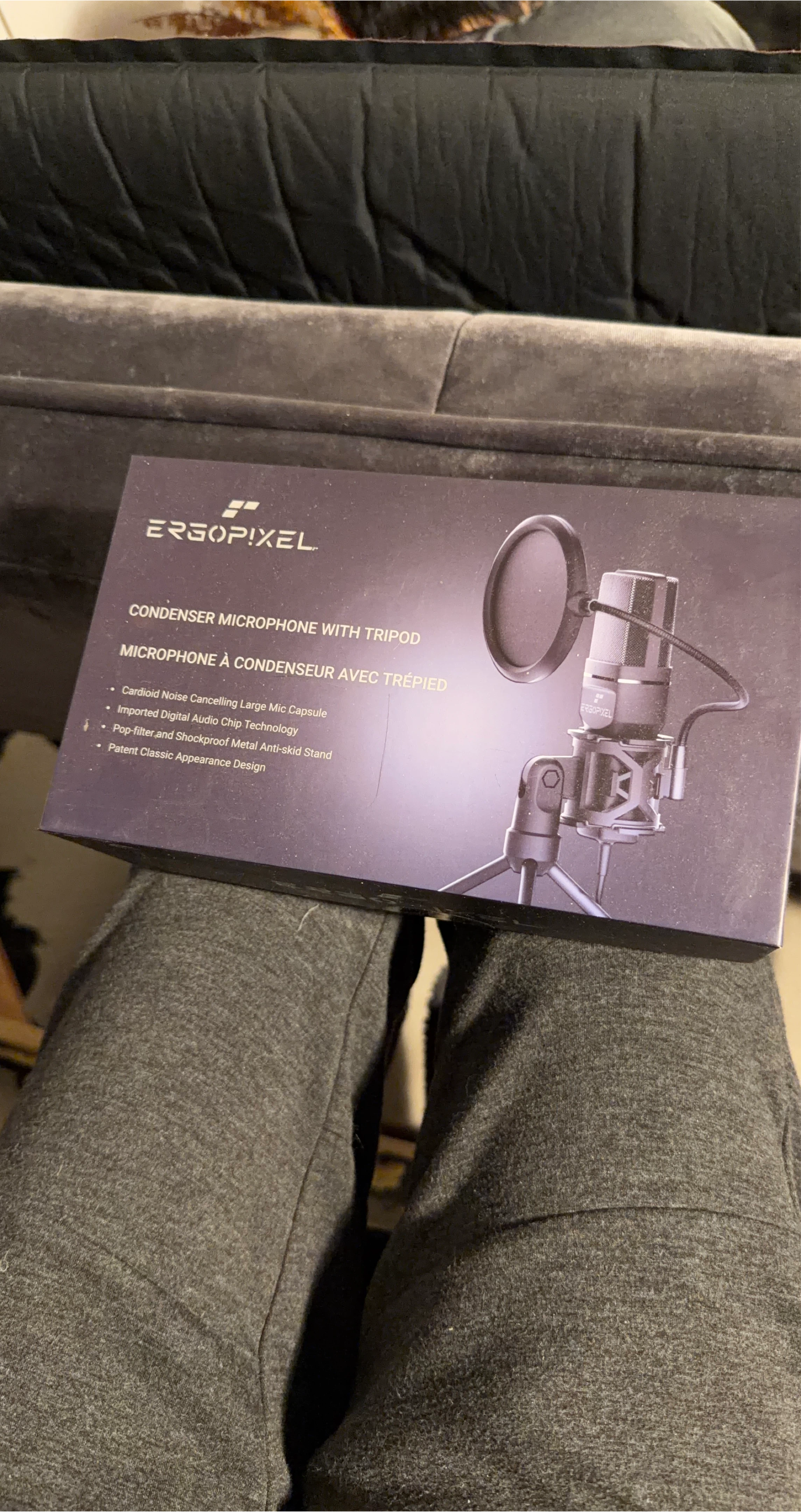 Ergopixel Condenser Microphone with Tripod