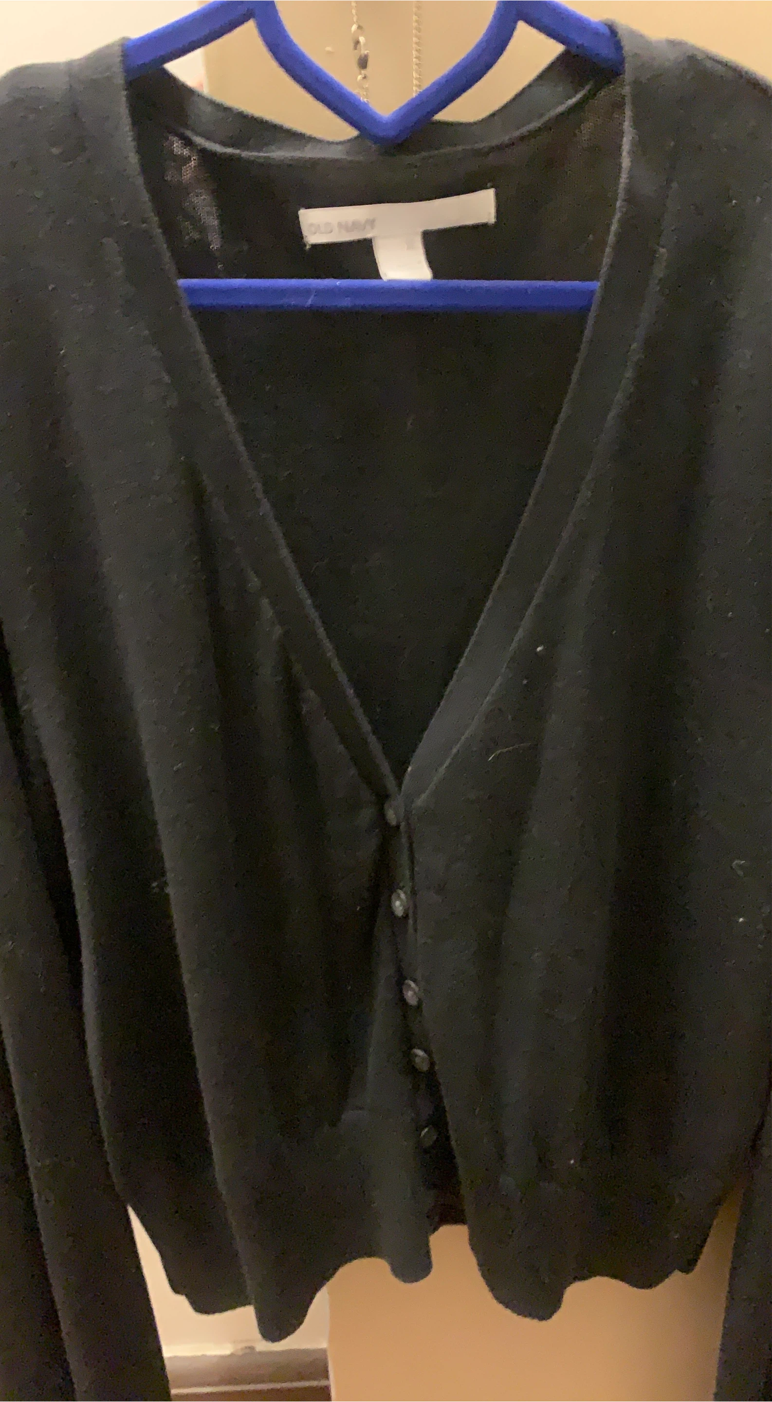 Old Navy Black Cardigan - Size L